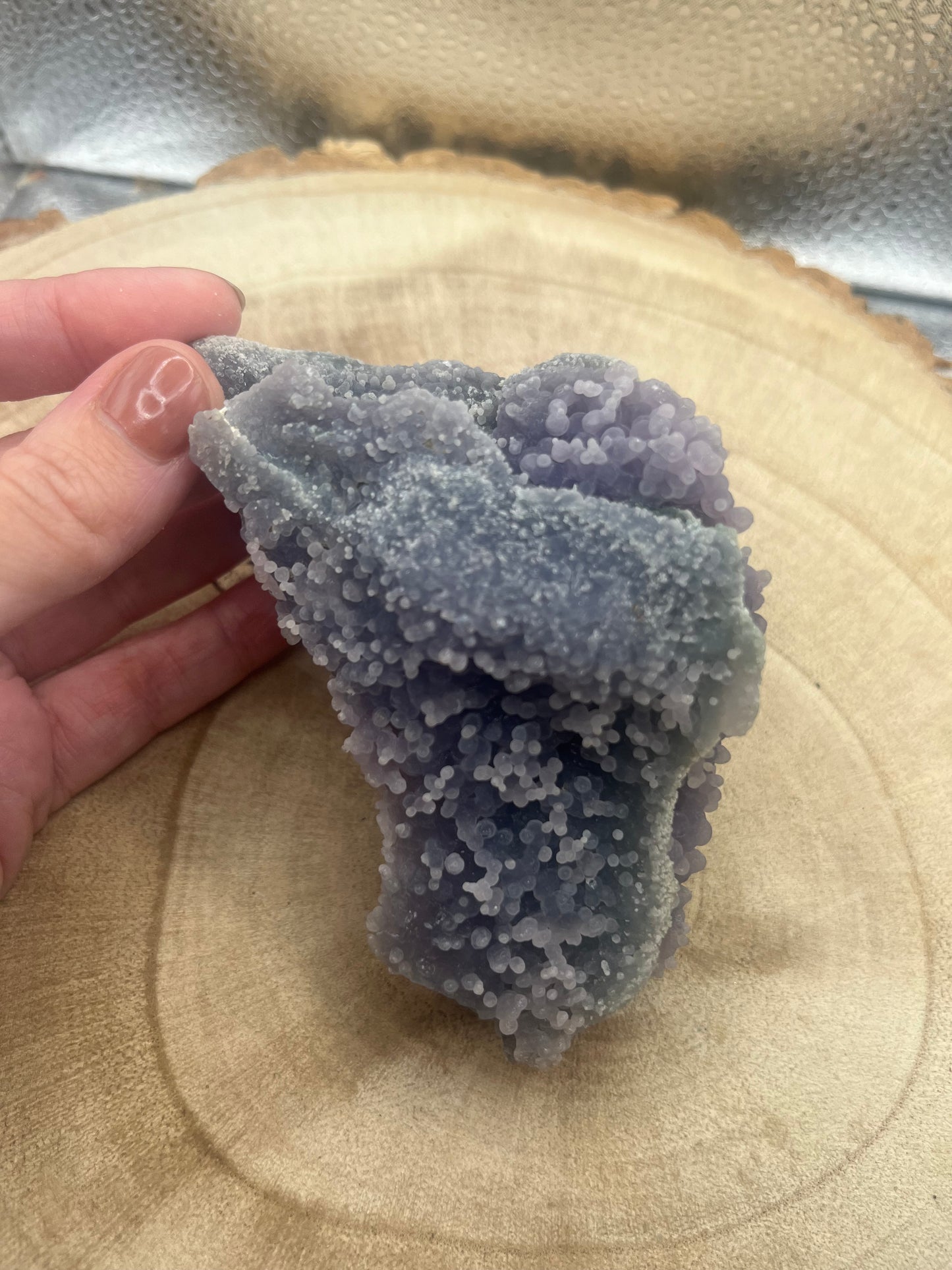 Grape Chalcedony Piece 1 - 11cm