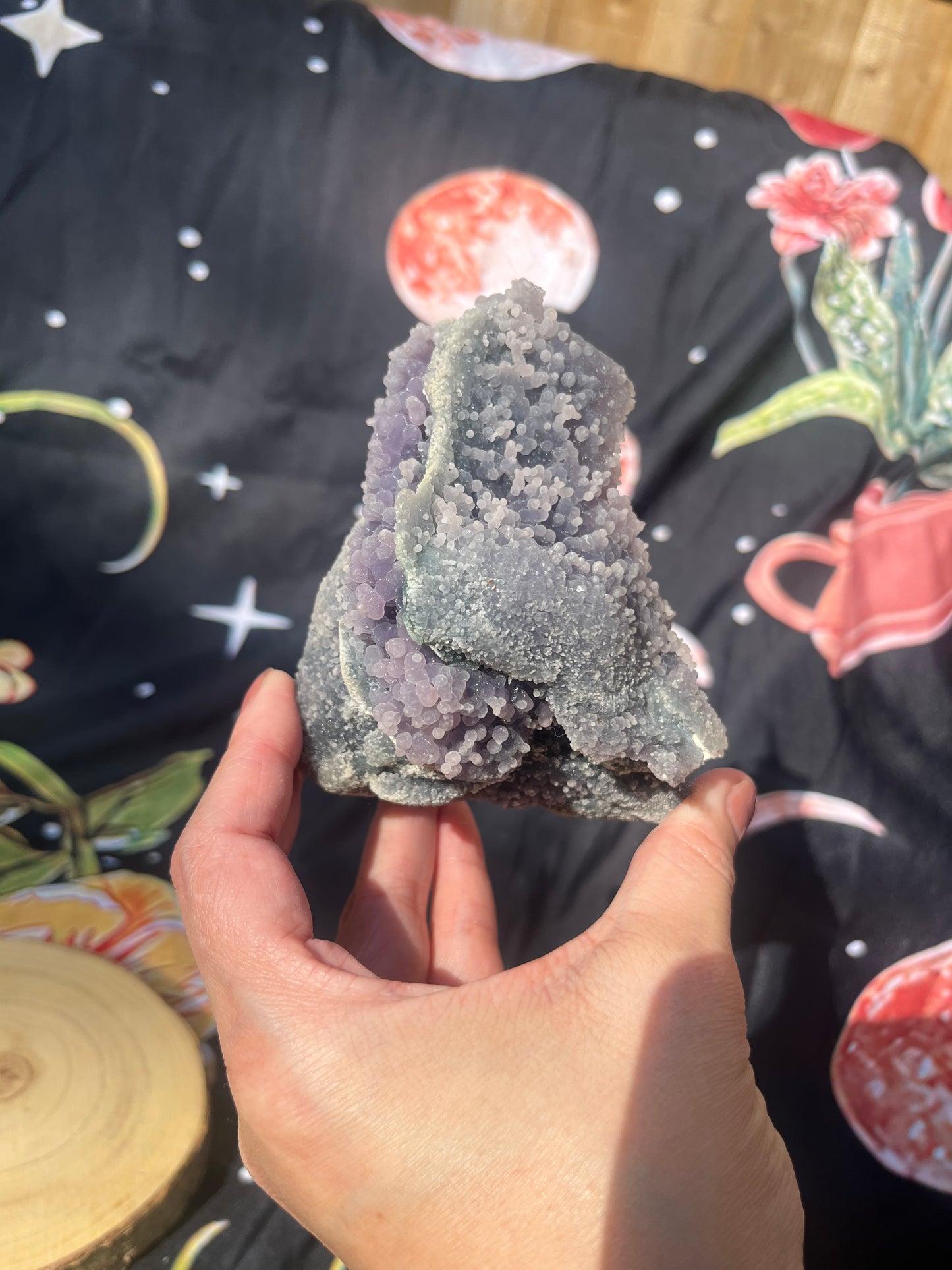 Grape Chalcedony Piece 1 - 11cm