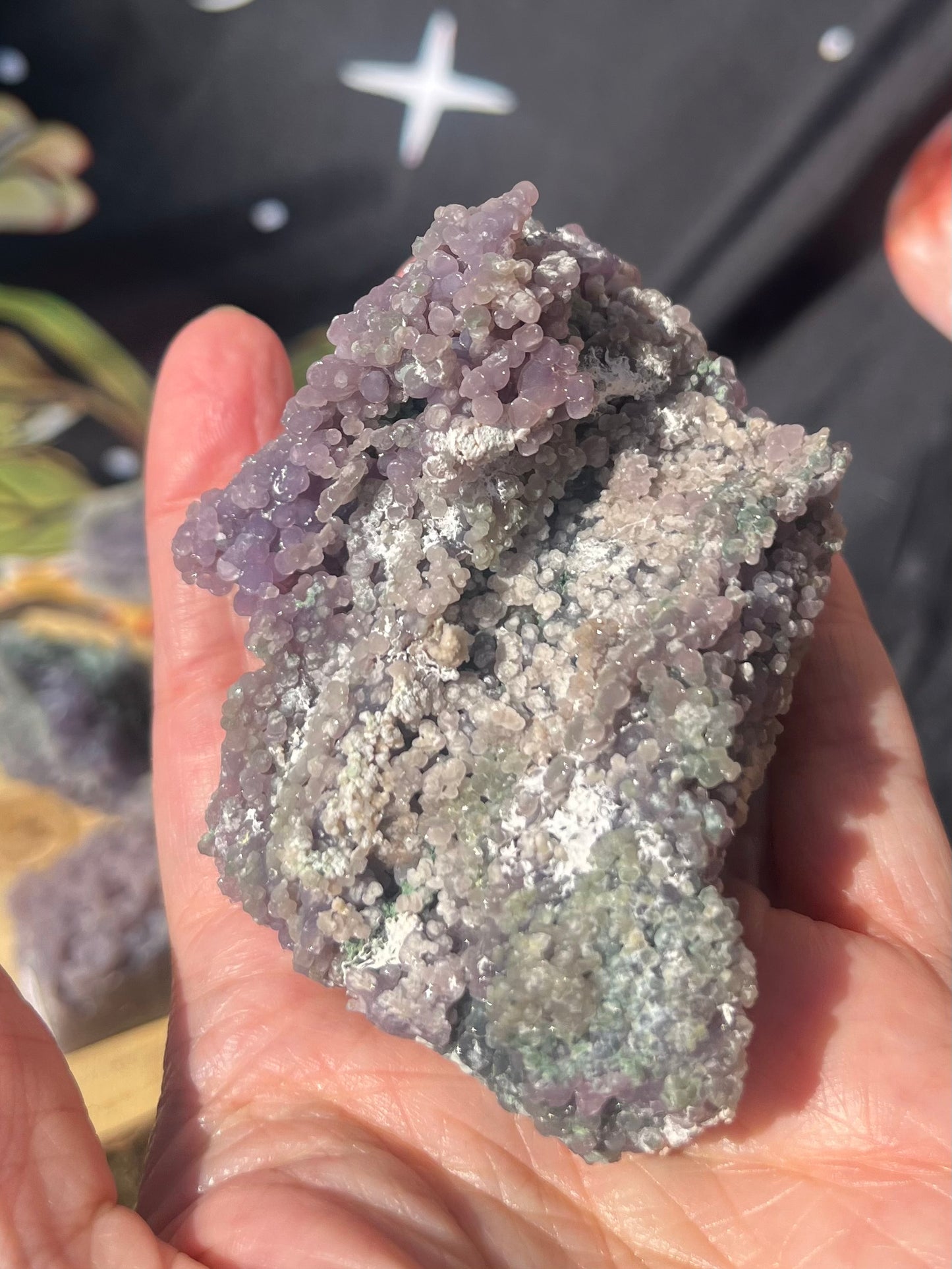 Grape Chalcedony Piece 2 - 8cm