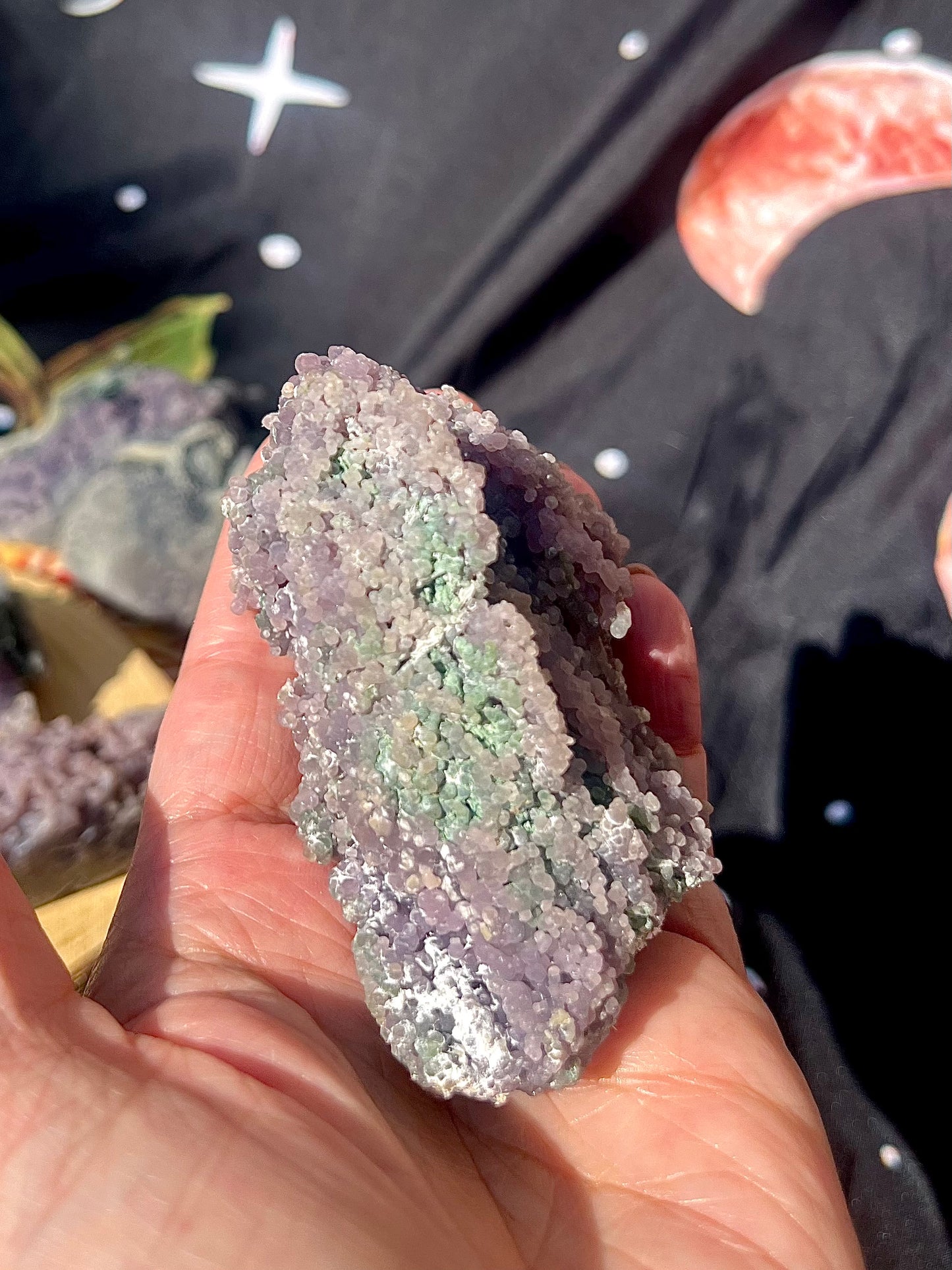 Grape Chalcedony Piece 2 - 8cm