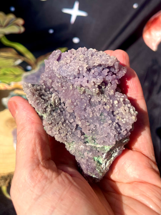 Grape Chalcedony Piece 2 - 8cm