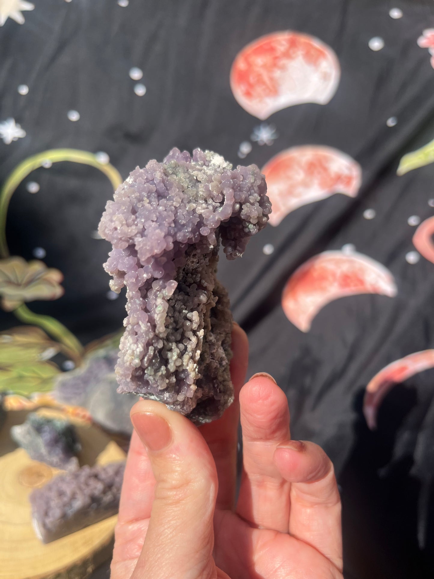 Grape Chalcedony Piece 2 - 8cm