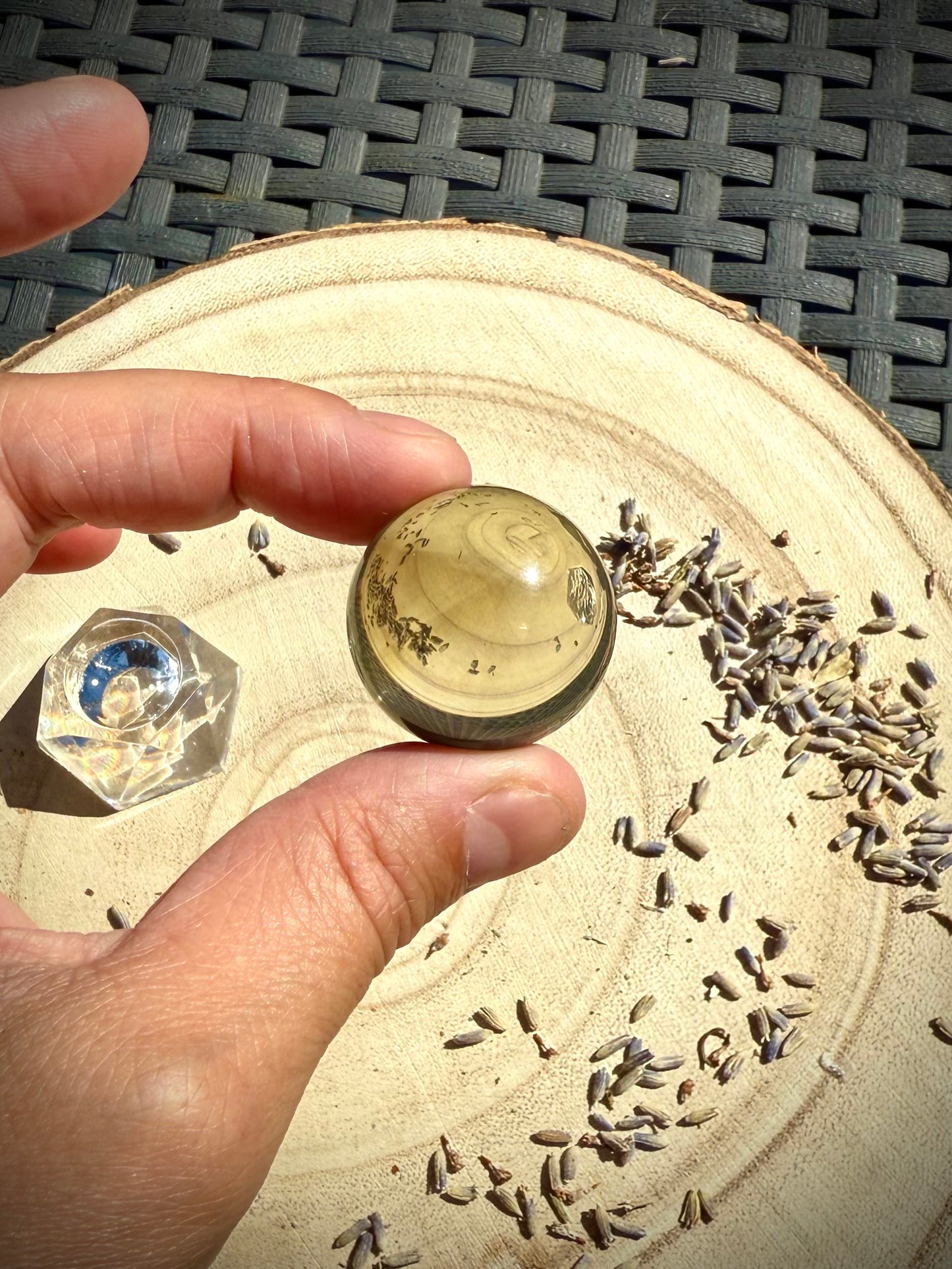 Natural Citrine Sphere -