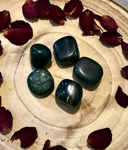 Dark Green Aventurine Tumblestones