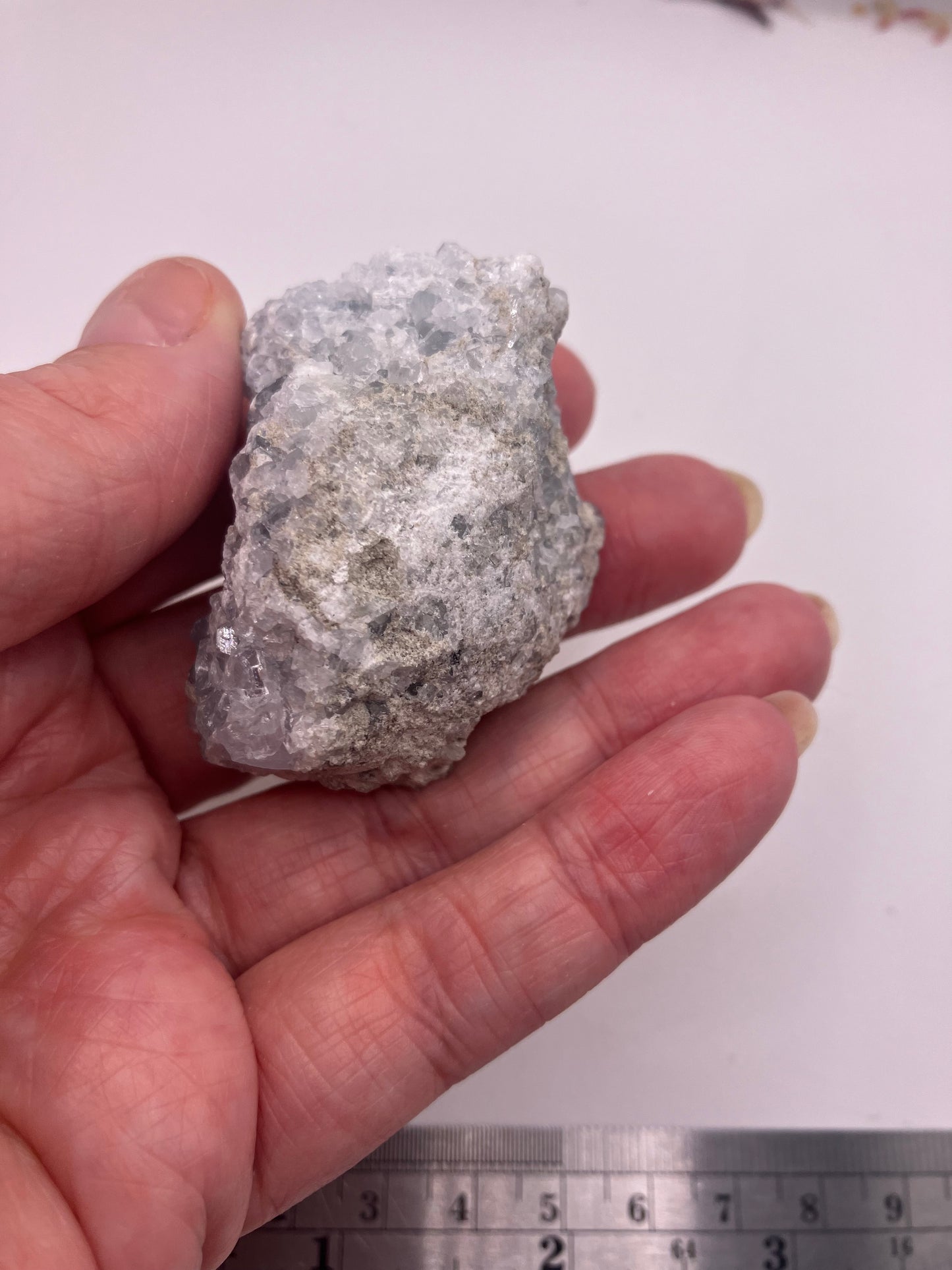 Small - medium celestite cluster D 5cm