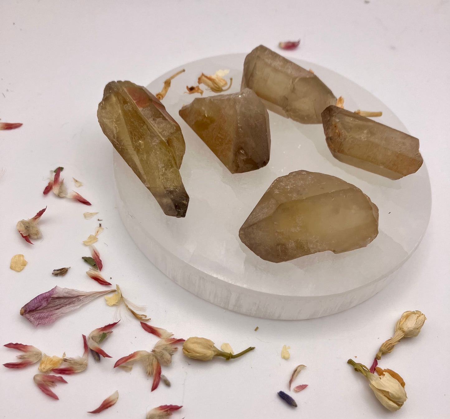 Natural Citrine Crystal | 3 sizes | Crystals for manifesting | Energy | Solar plexus | Crystal points | Raw crystals | Rare |