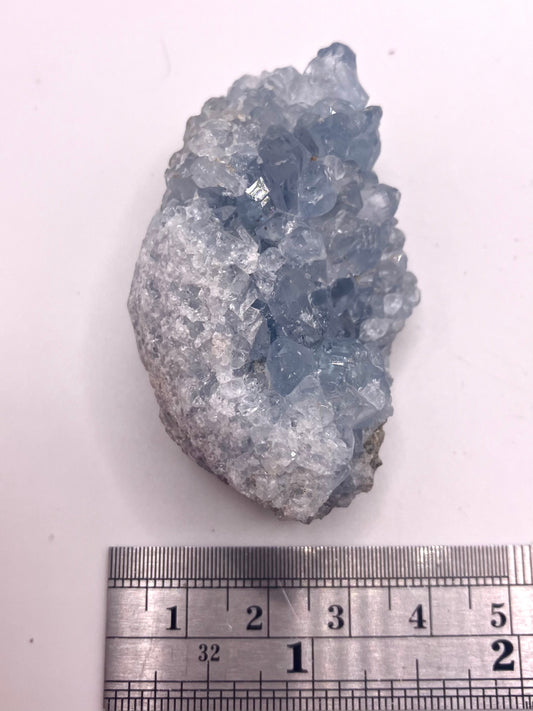 medium celestite cluster C 6.5cm