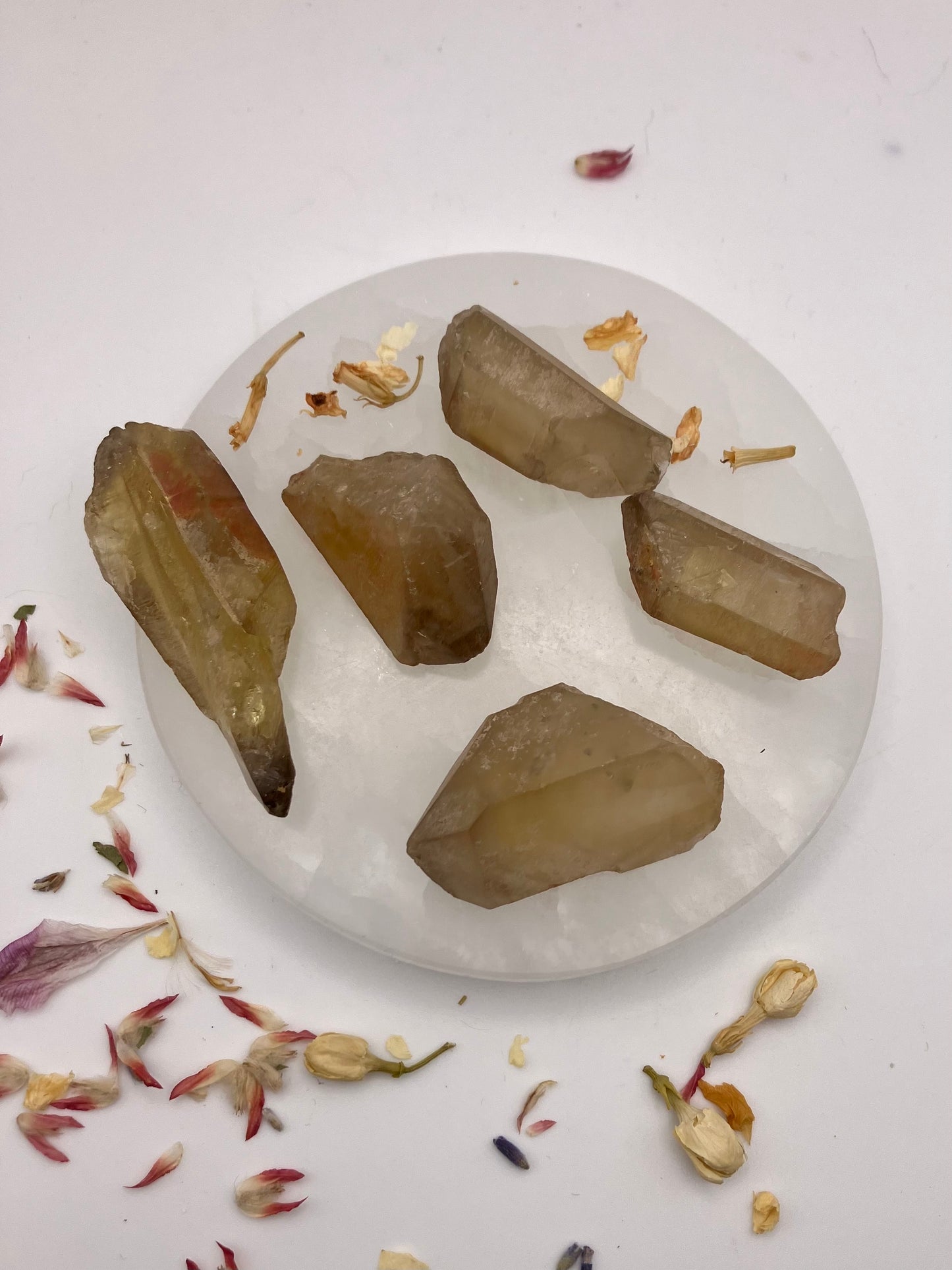 Natural Citrine Crystal | 3 sizes | Crystals for manifesting | Energy | Solar plexus | Crystal points | Raw crystals | Rare |