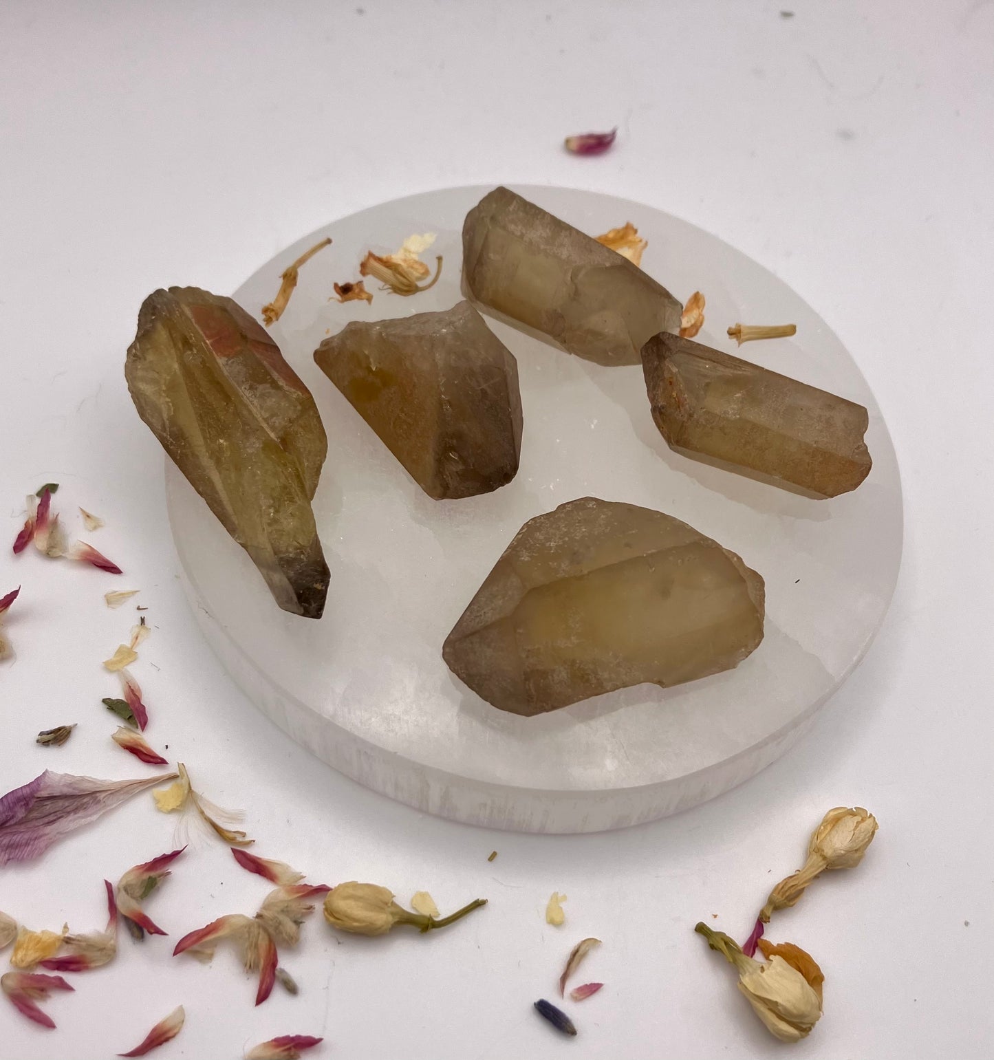 Natural Citrine Crystal | 3 sizes | Crystals for manifesting | Energy | Solar plexus | Crystal points | Raw crystals | Rare |