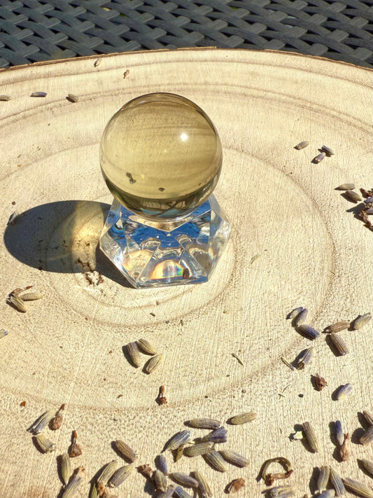 Natural Citrine Sphere -