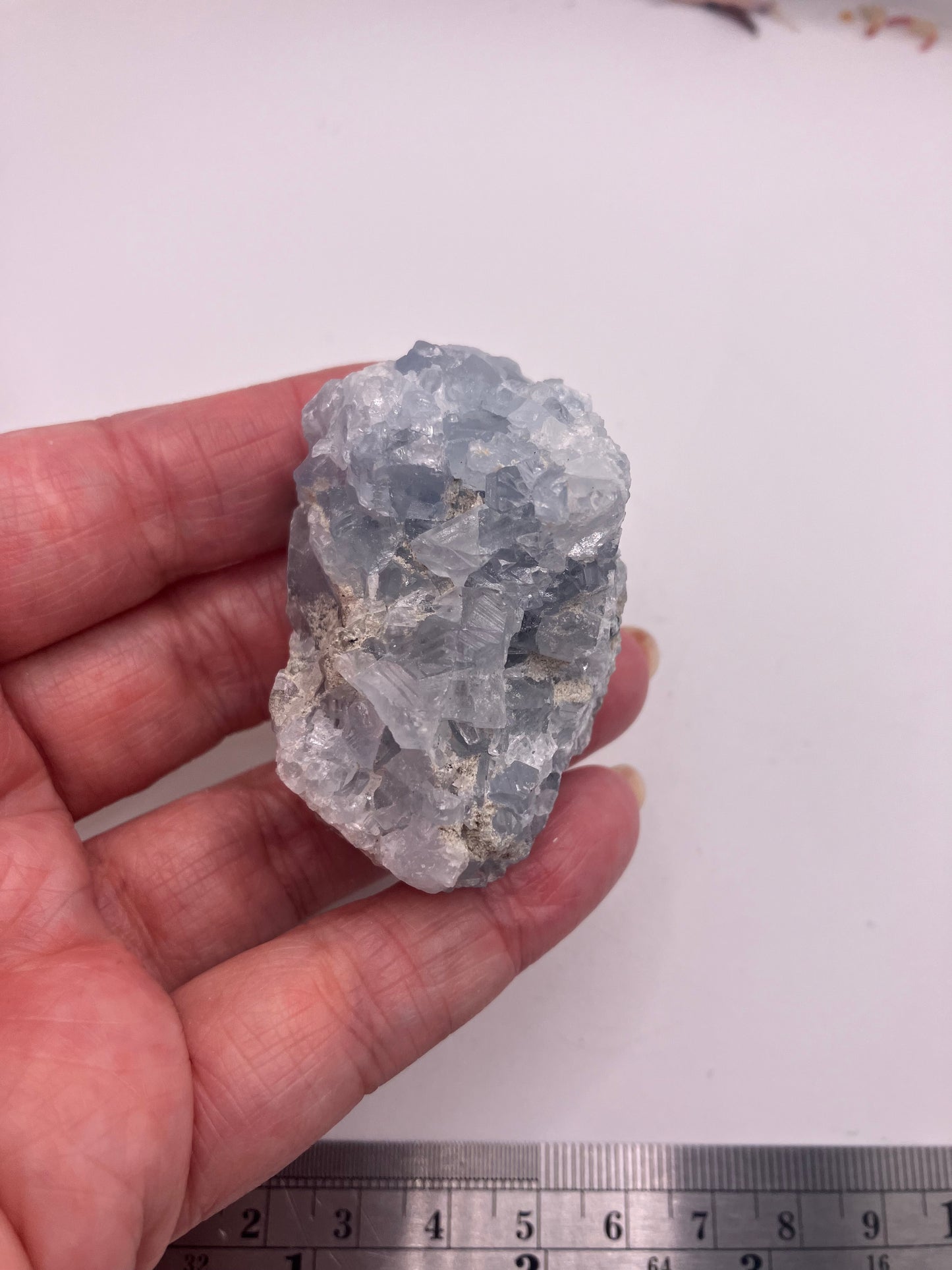 Small - medium celestite cluster D 5cm