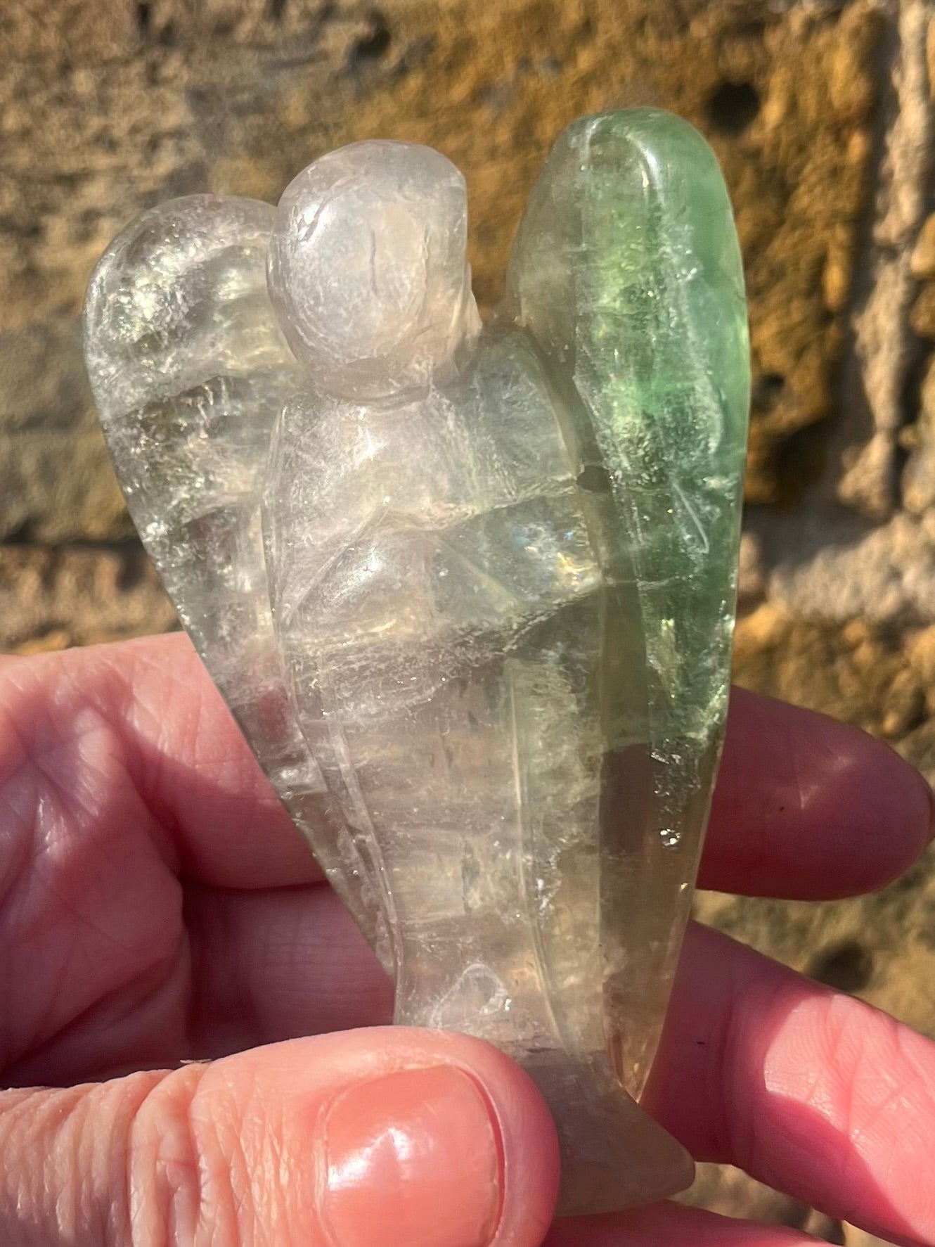 Fluorite angel