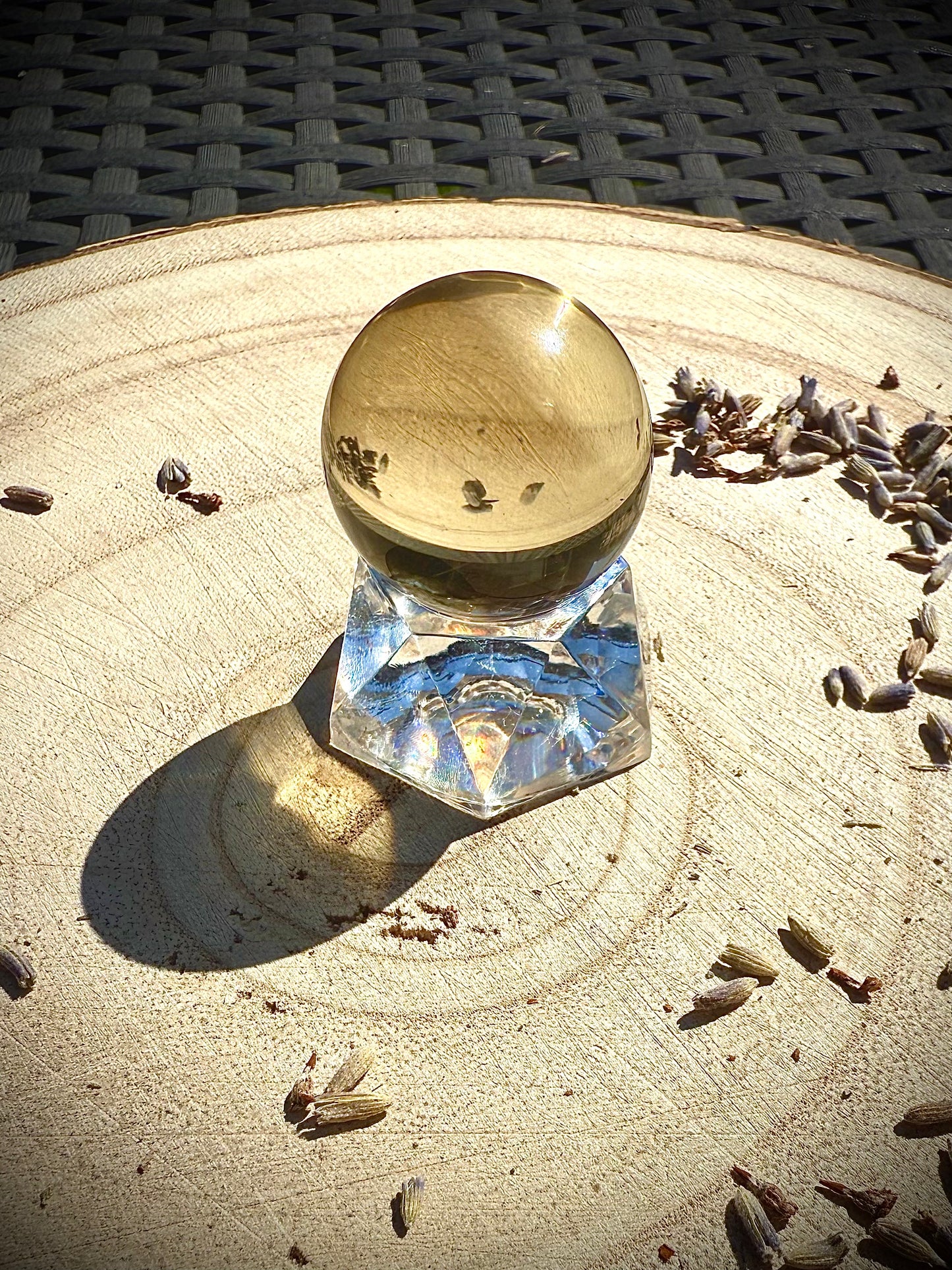 Natural Citrine Sphere -