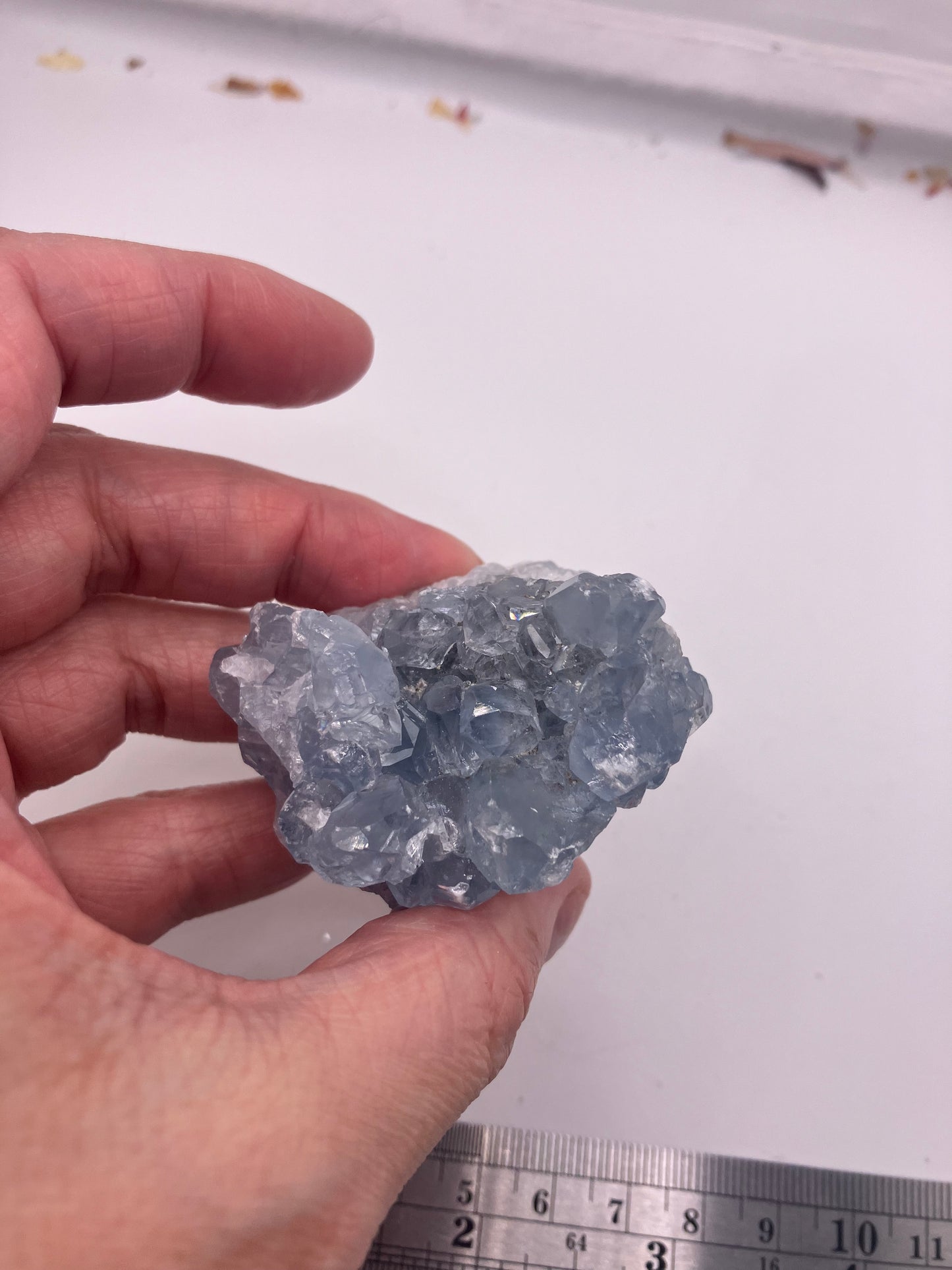 medium celestite cluster C 6.5cm