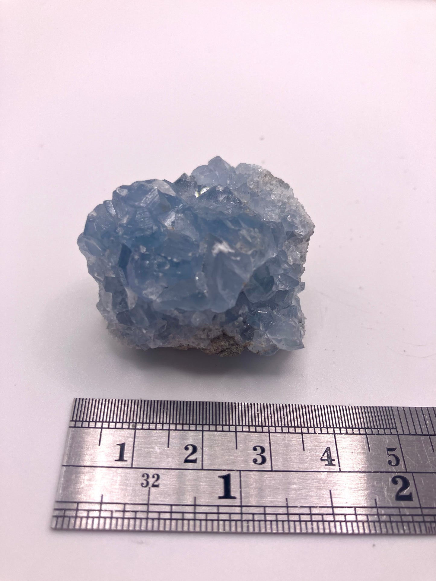 Small - medium celestite cluster E 4cm