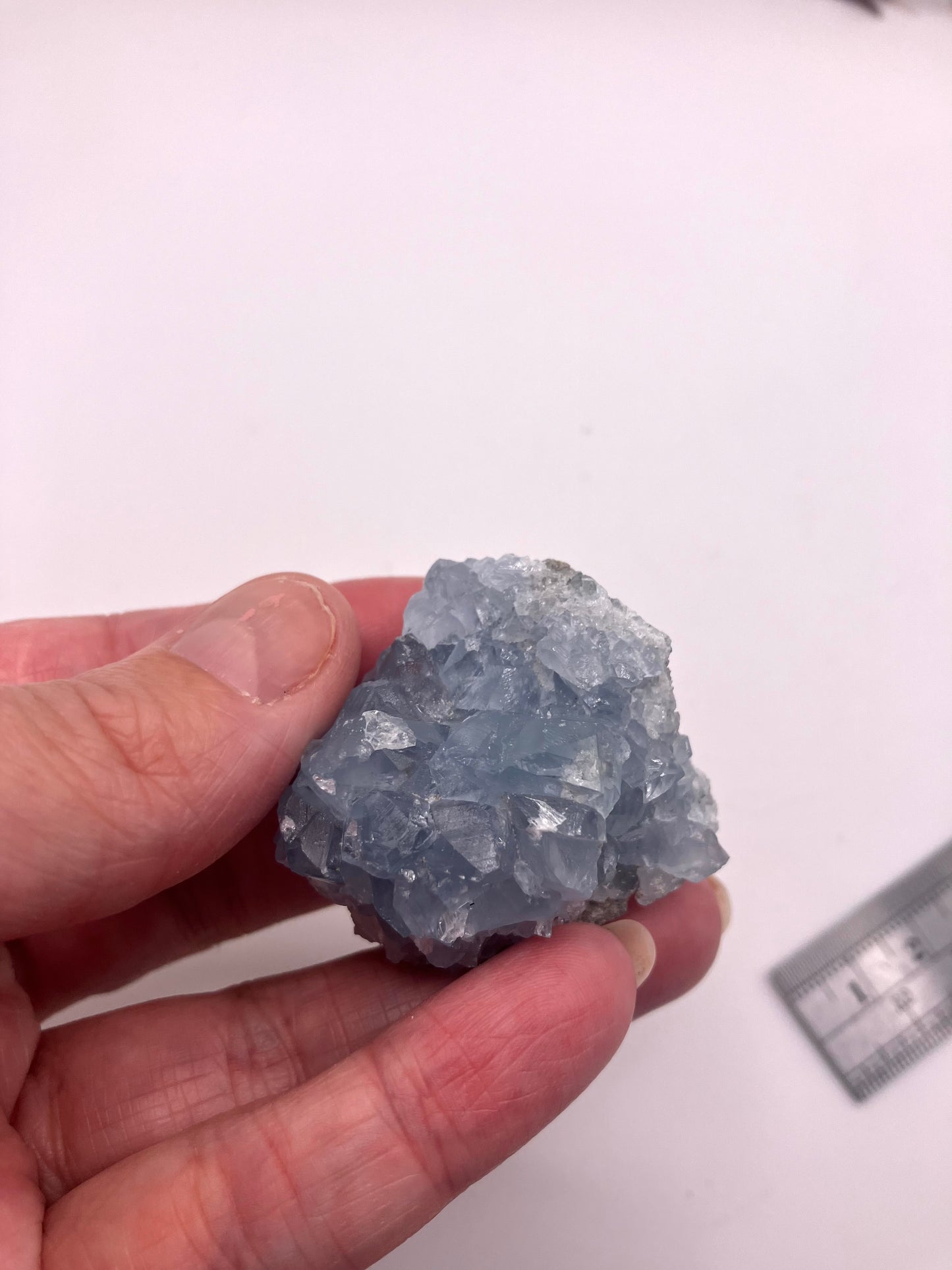 Small - medium celestite cluster E 4cm