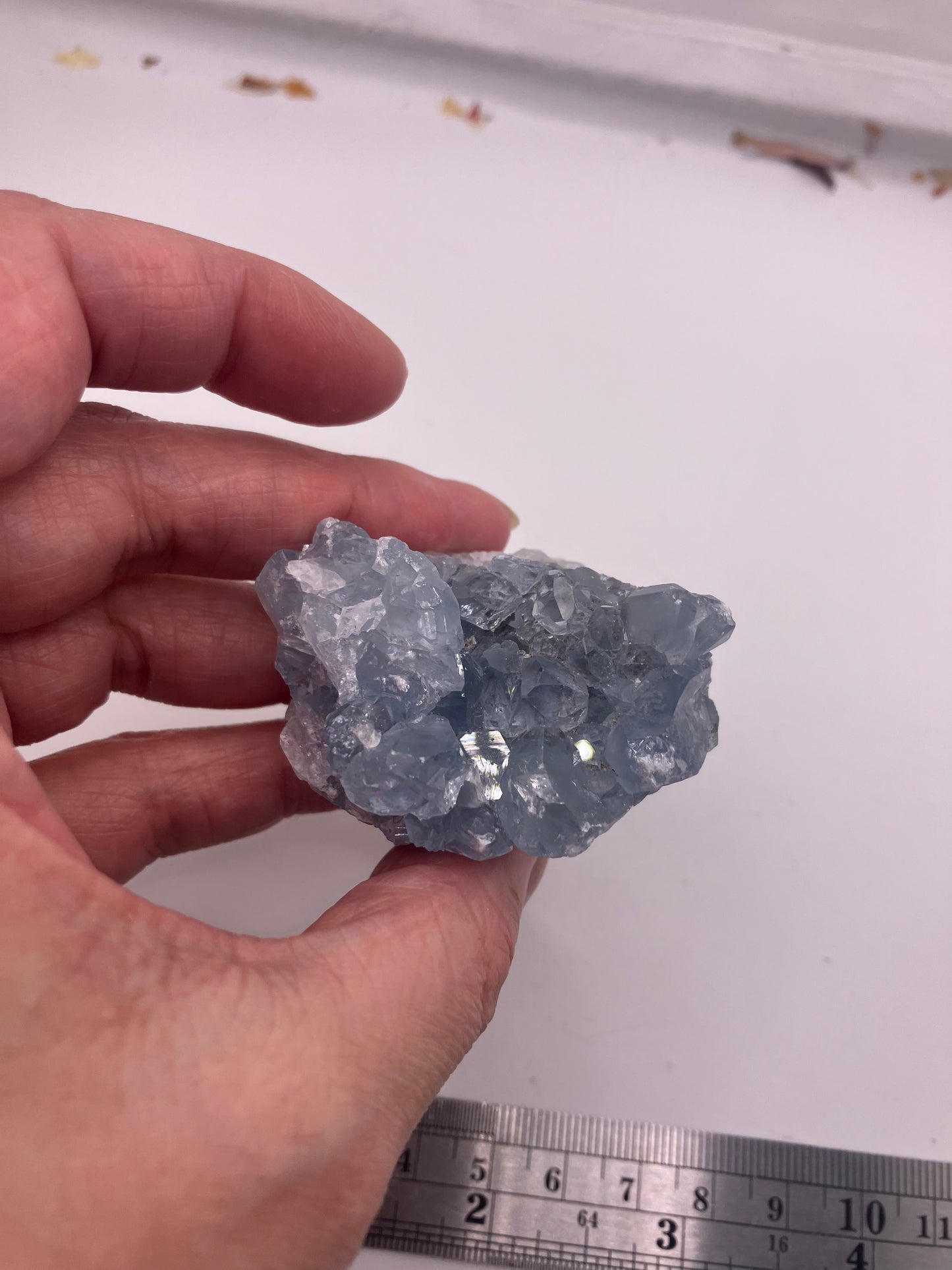 medium celestite cluster C 6.5cm