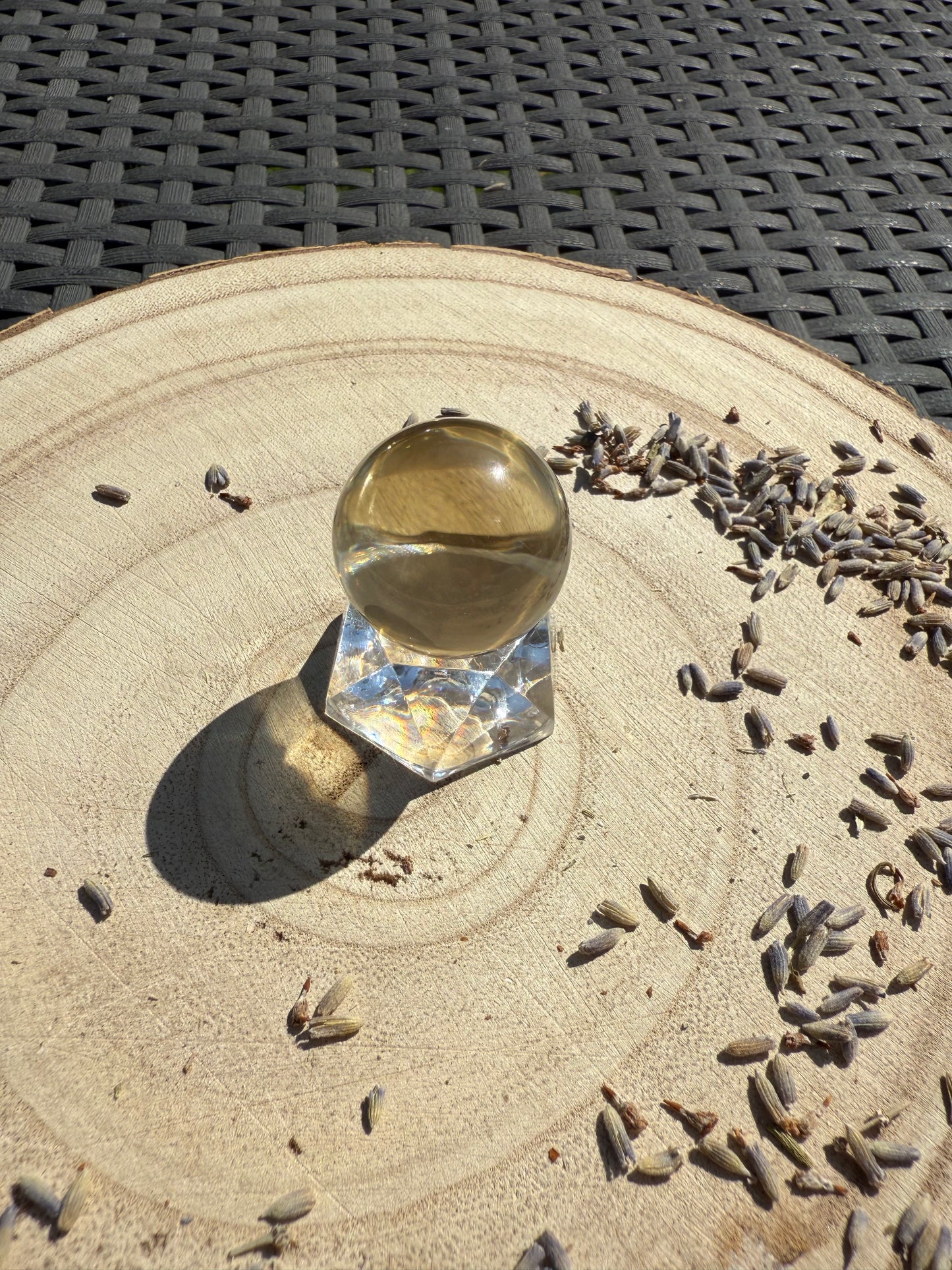 Natural Citrine Sphere -