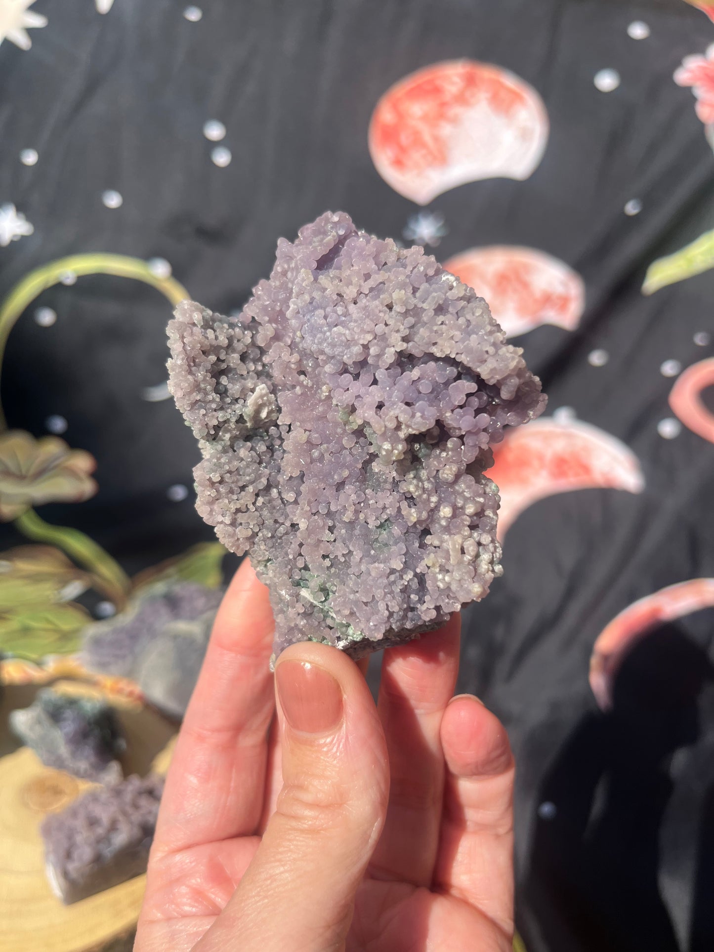 Grape Chalcedony Piece 2 - 8cm