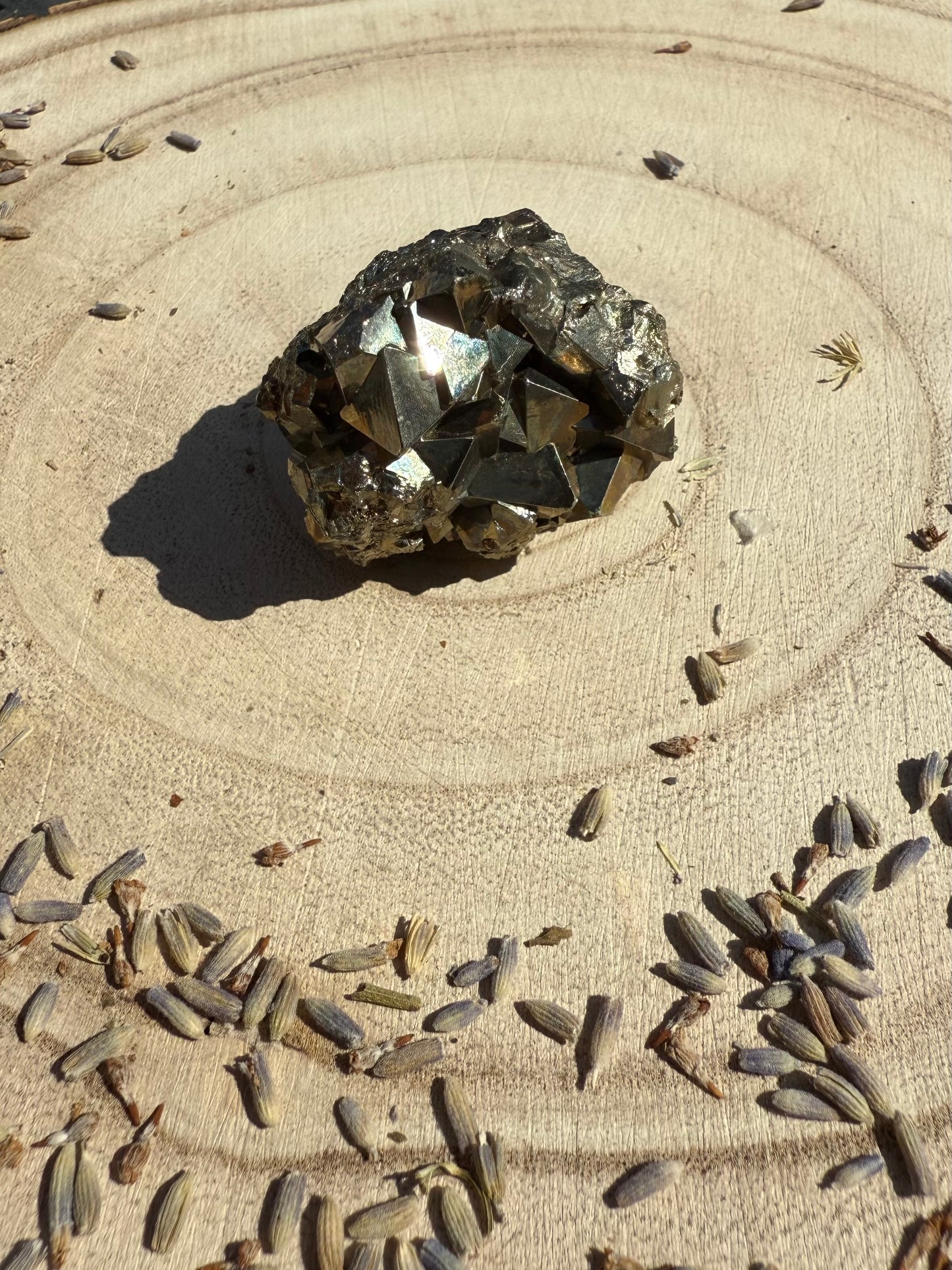Cubic Pyrite Cluster