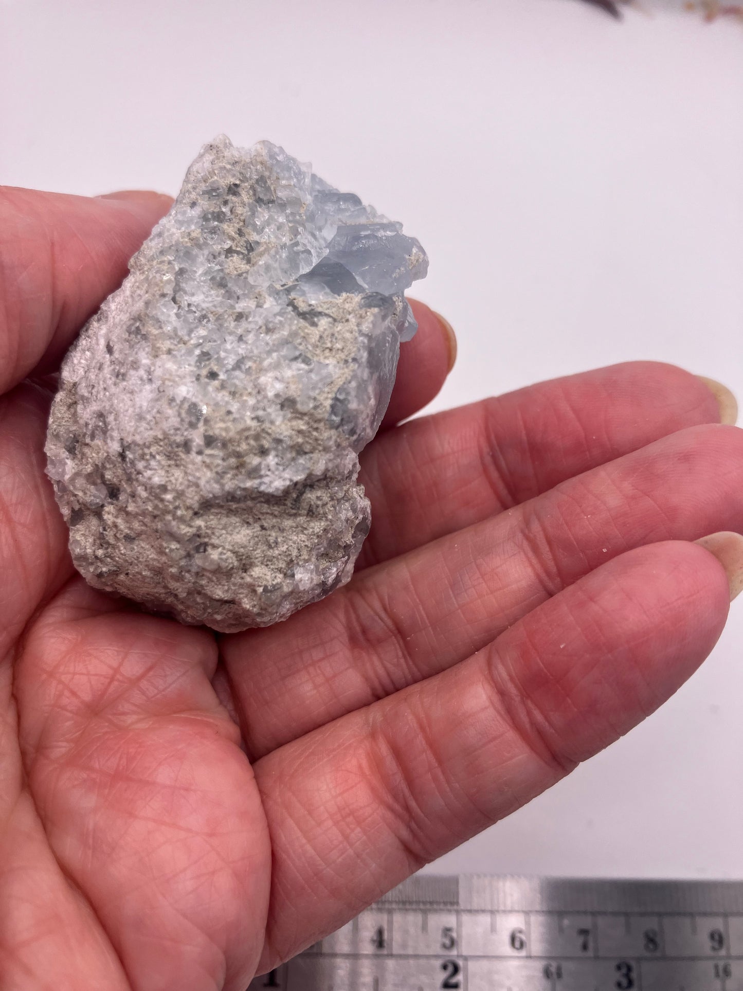 Small - medium celestite cluster D 5cm