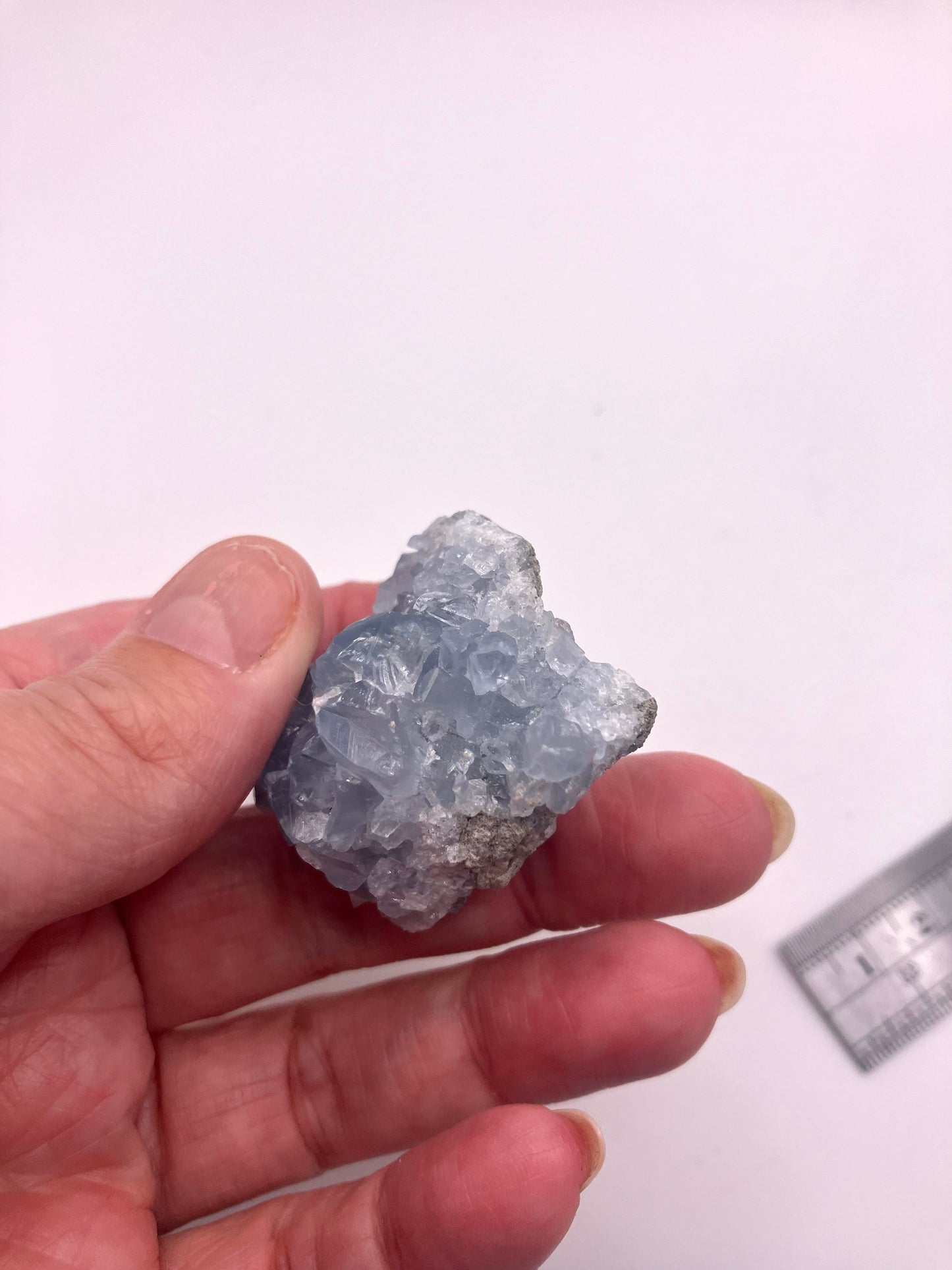 Small - medium celestite cluster E 4cm