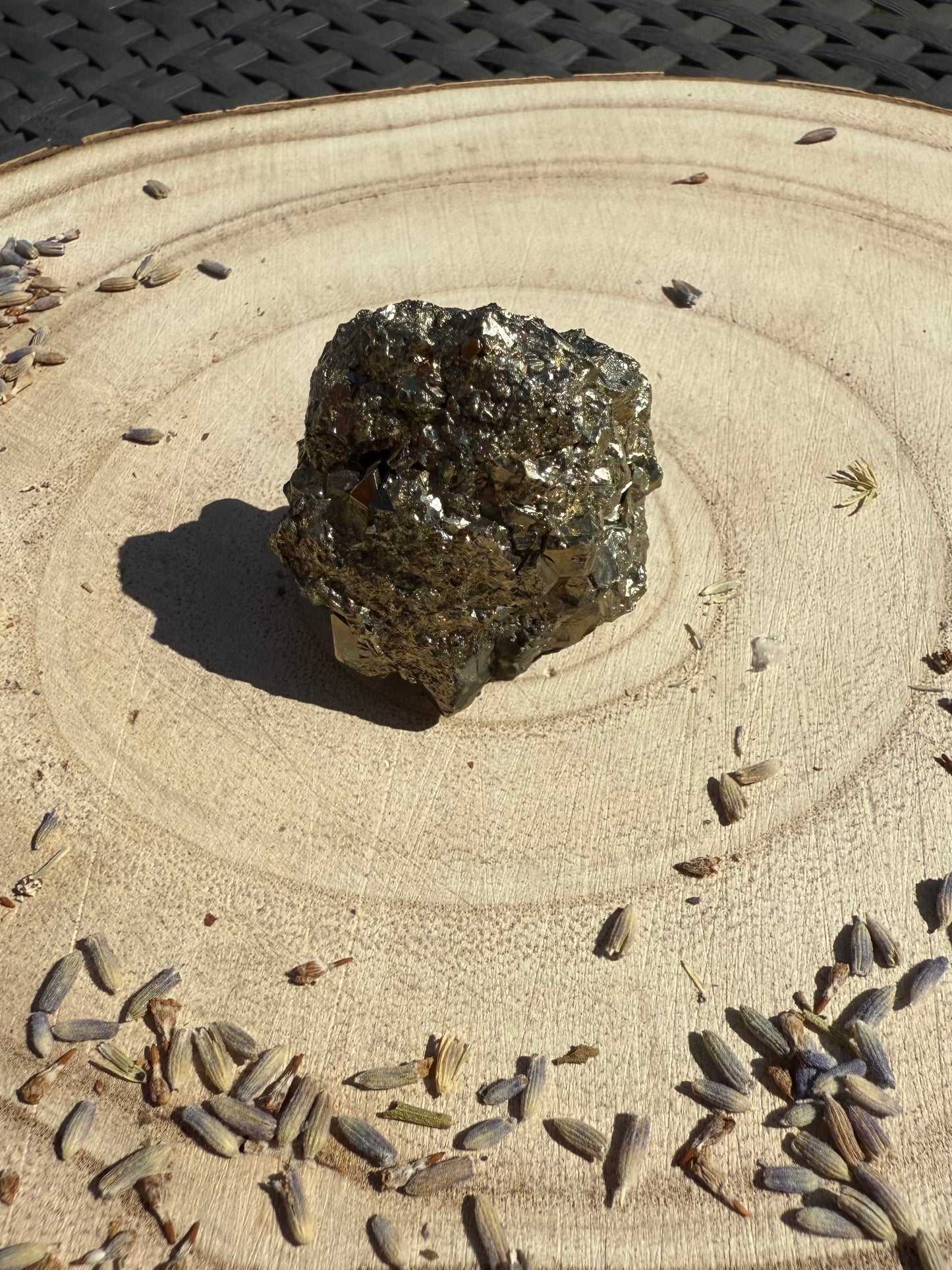 Cubic Pyrite Cluster