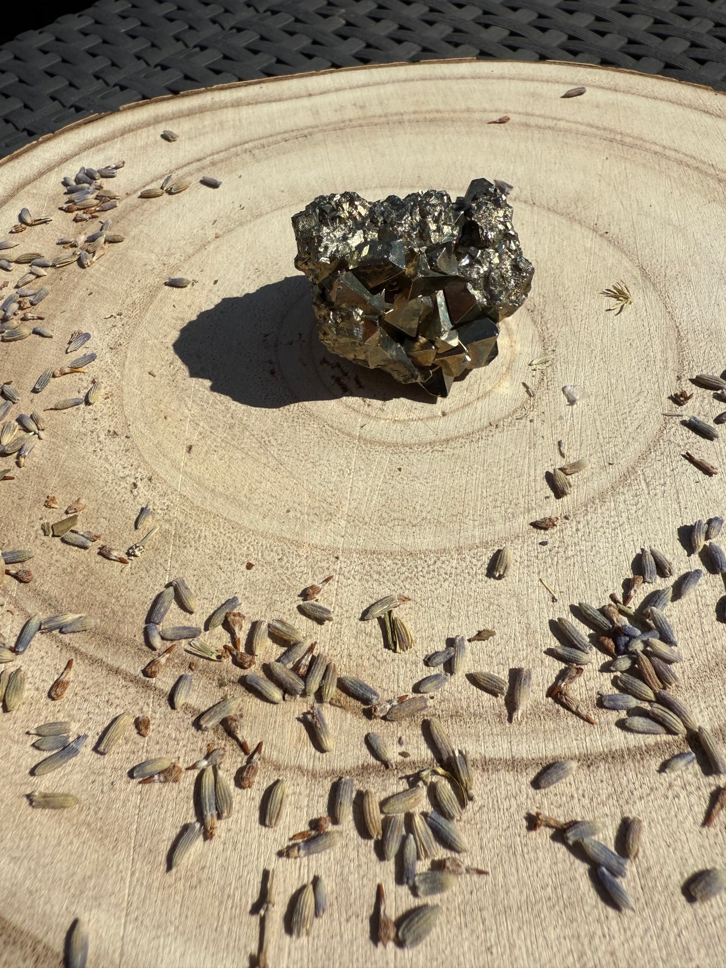 Cubic Pyrite Cluster