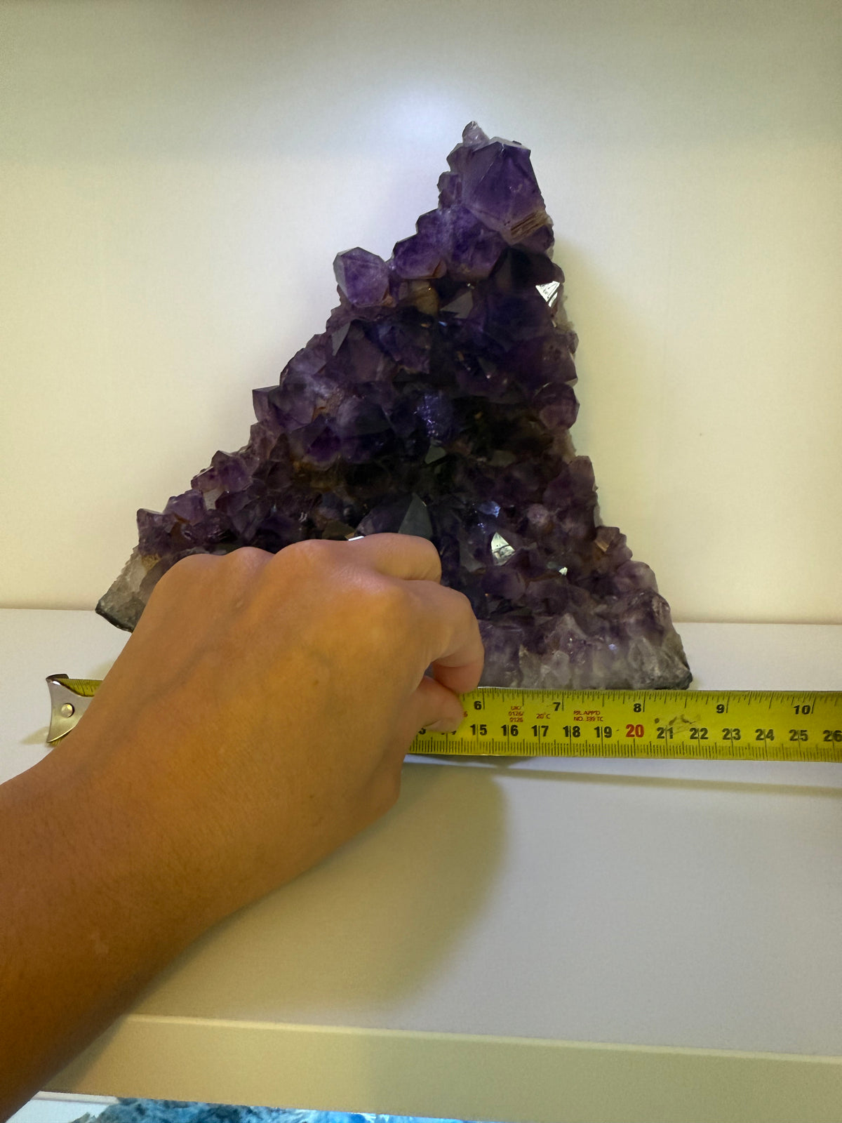 Stunning statement Amethyst. 6 x 11 inches