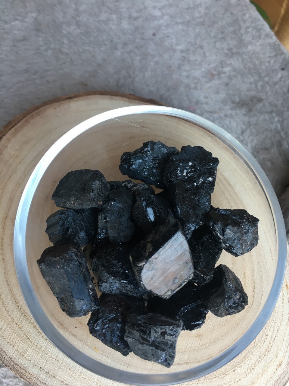 Rough black tourmaline / Schorl - Small