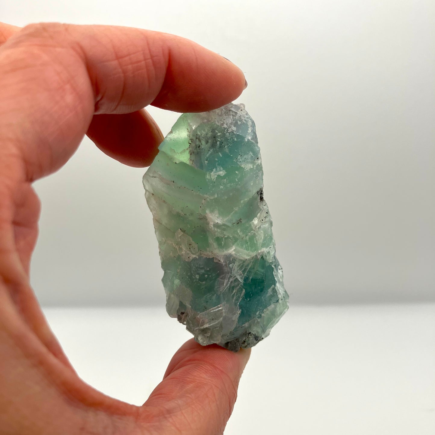 Rough Fluorite chunk - 81g