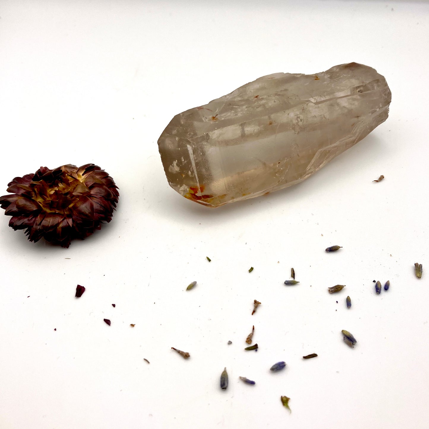 Light coloured Smoky Quartz point B - 154g