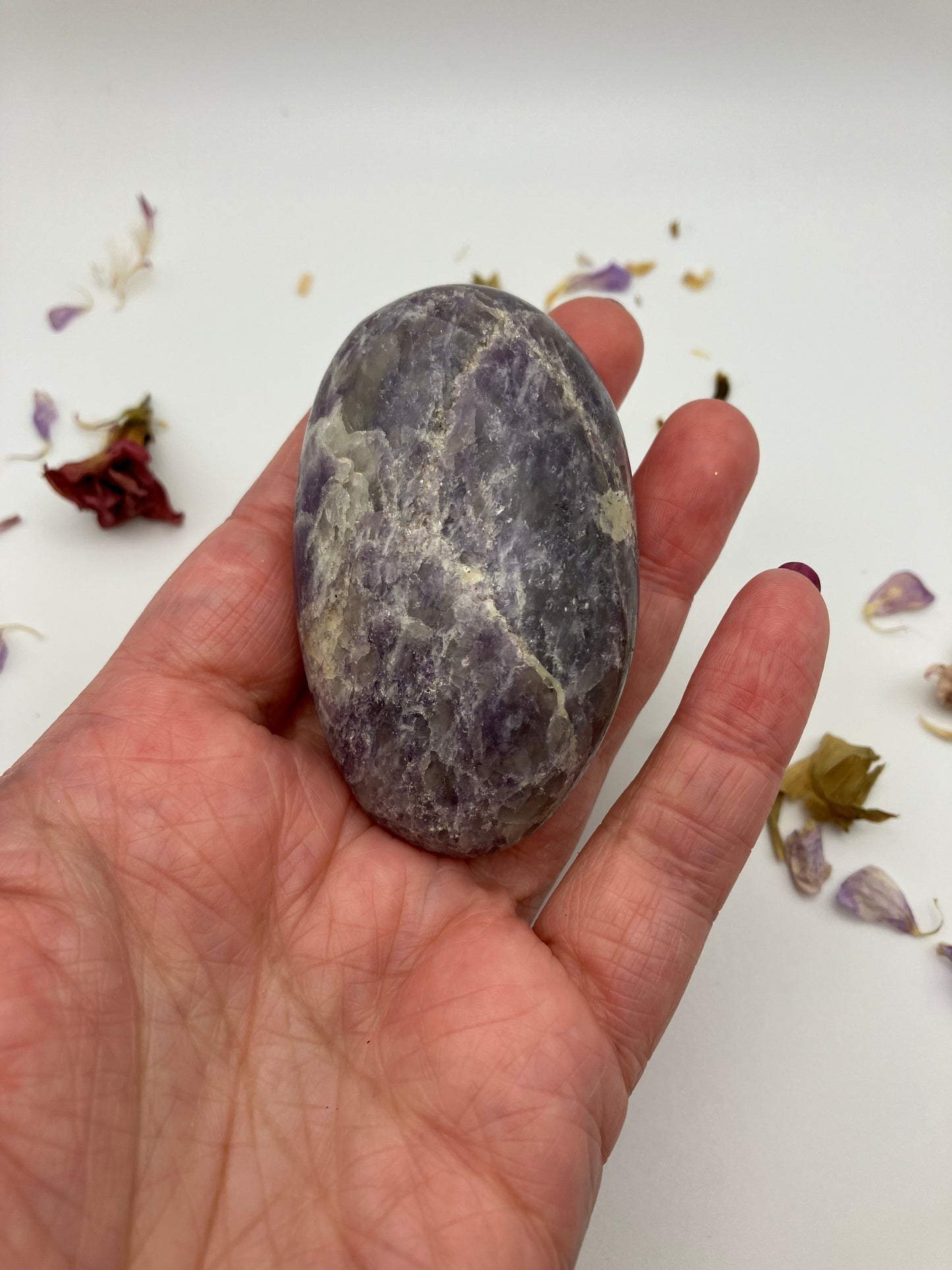 Lepidolite Pebble C