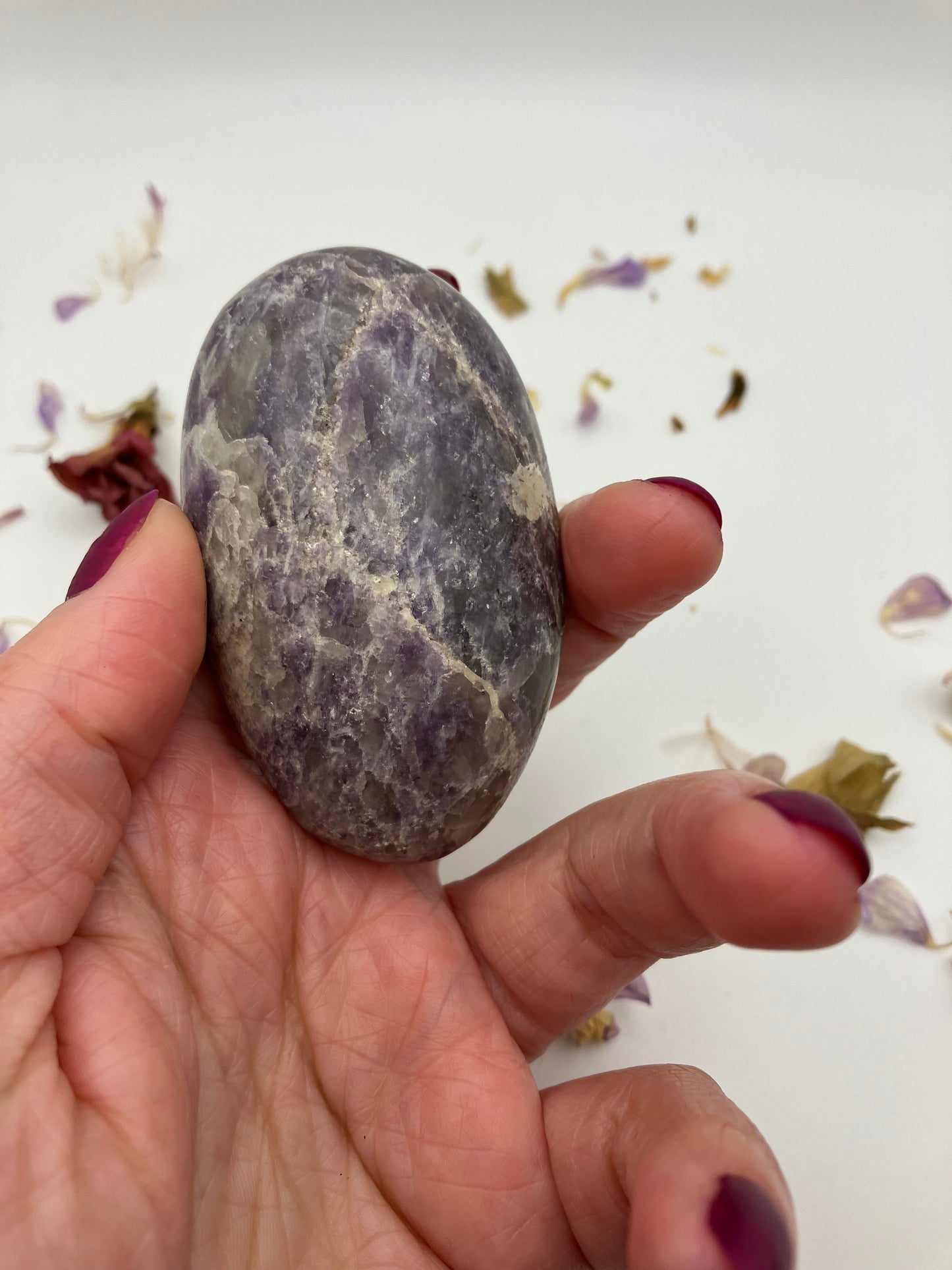 Lepidolite Pebble C