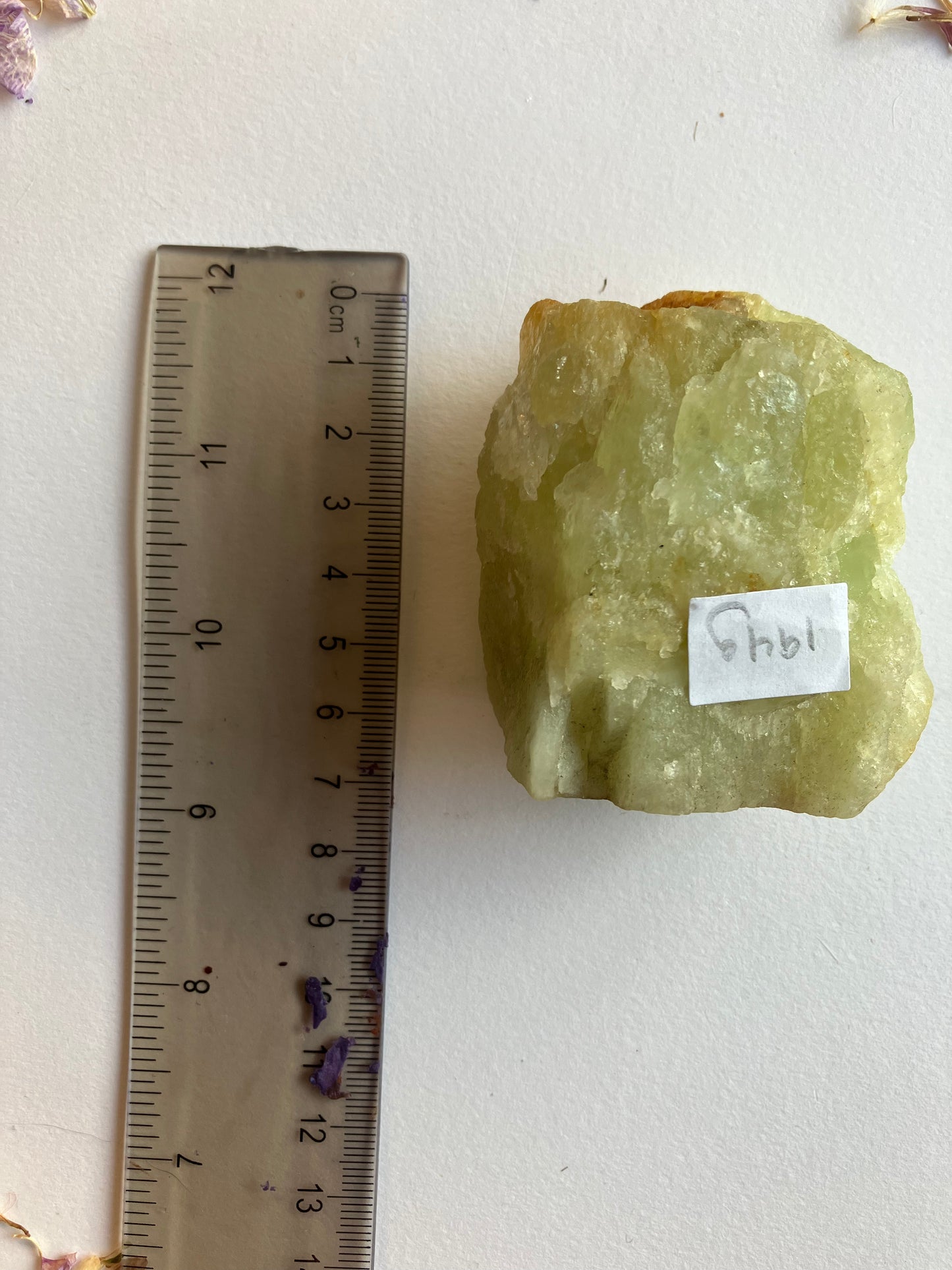 Green / Yellow Beryl (Heliodor) Rough 194g