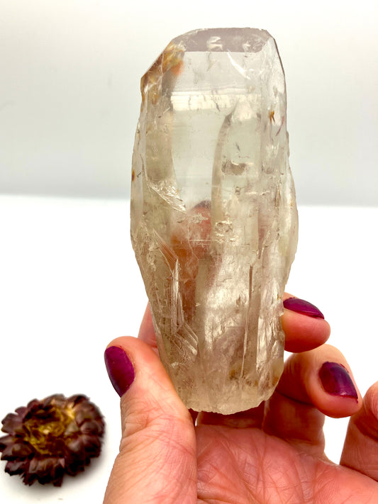 Light coloured Smoky Quartz point B - 154g