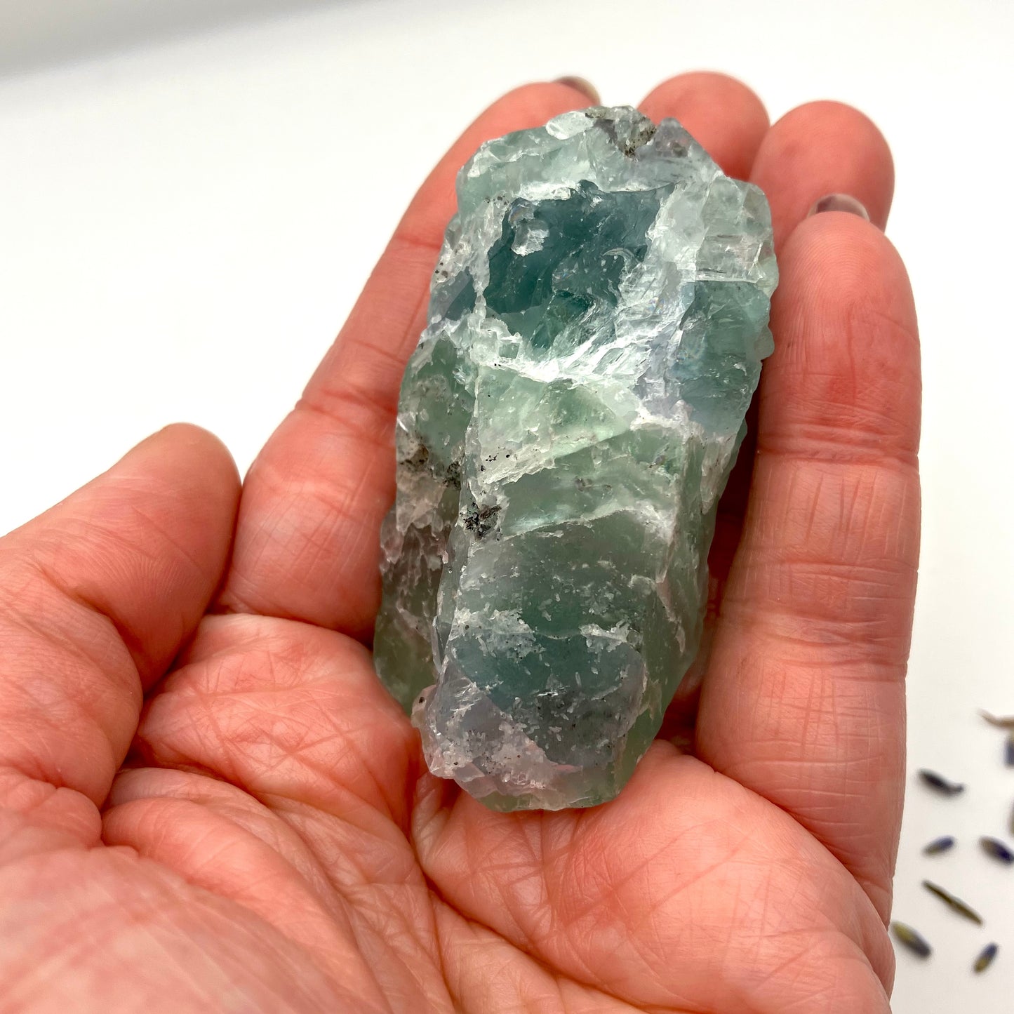 Rough Fluorite chunk - 81g