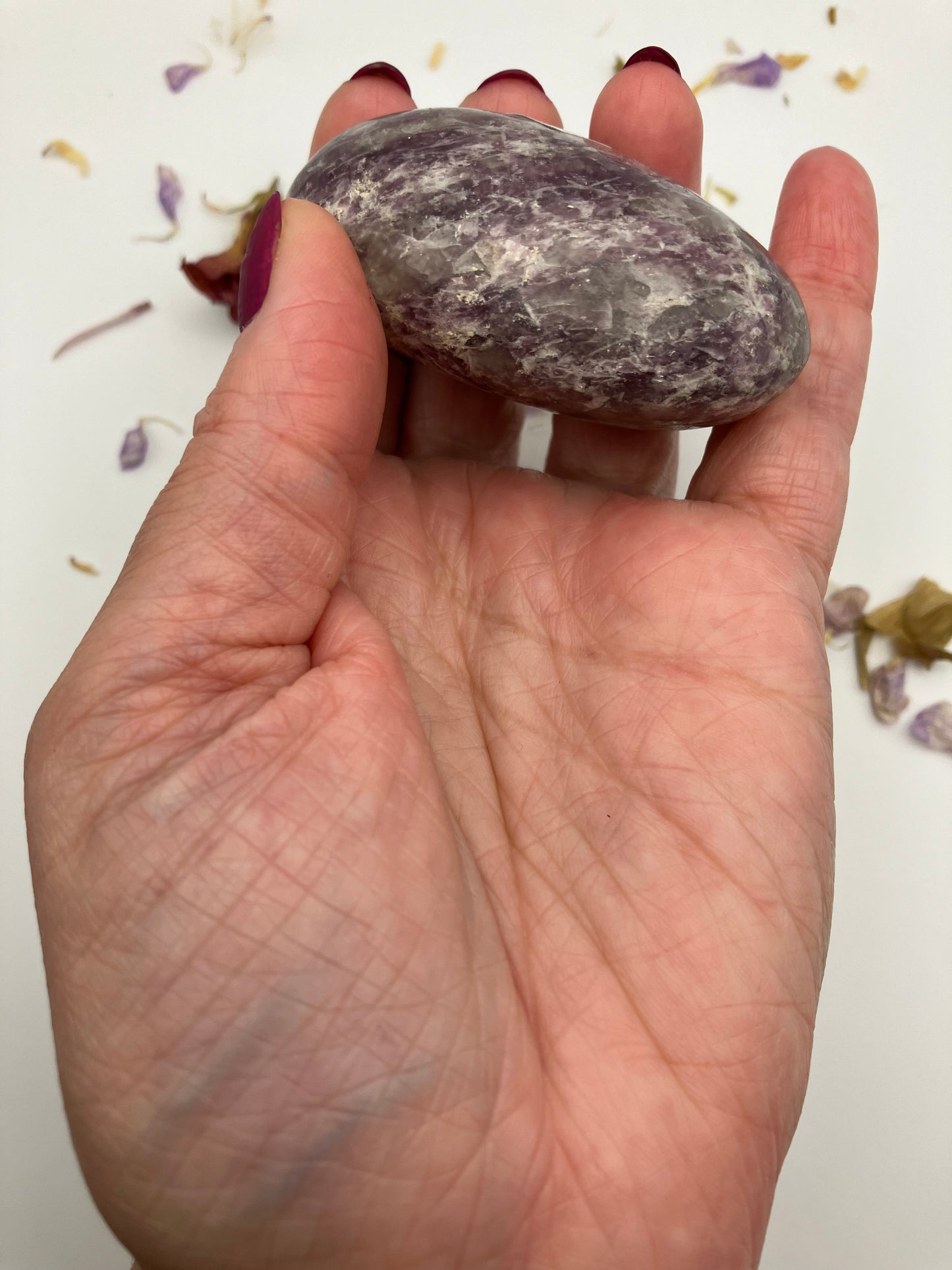 Lepidolite Pebble E