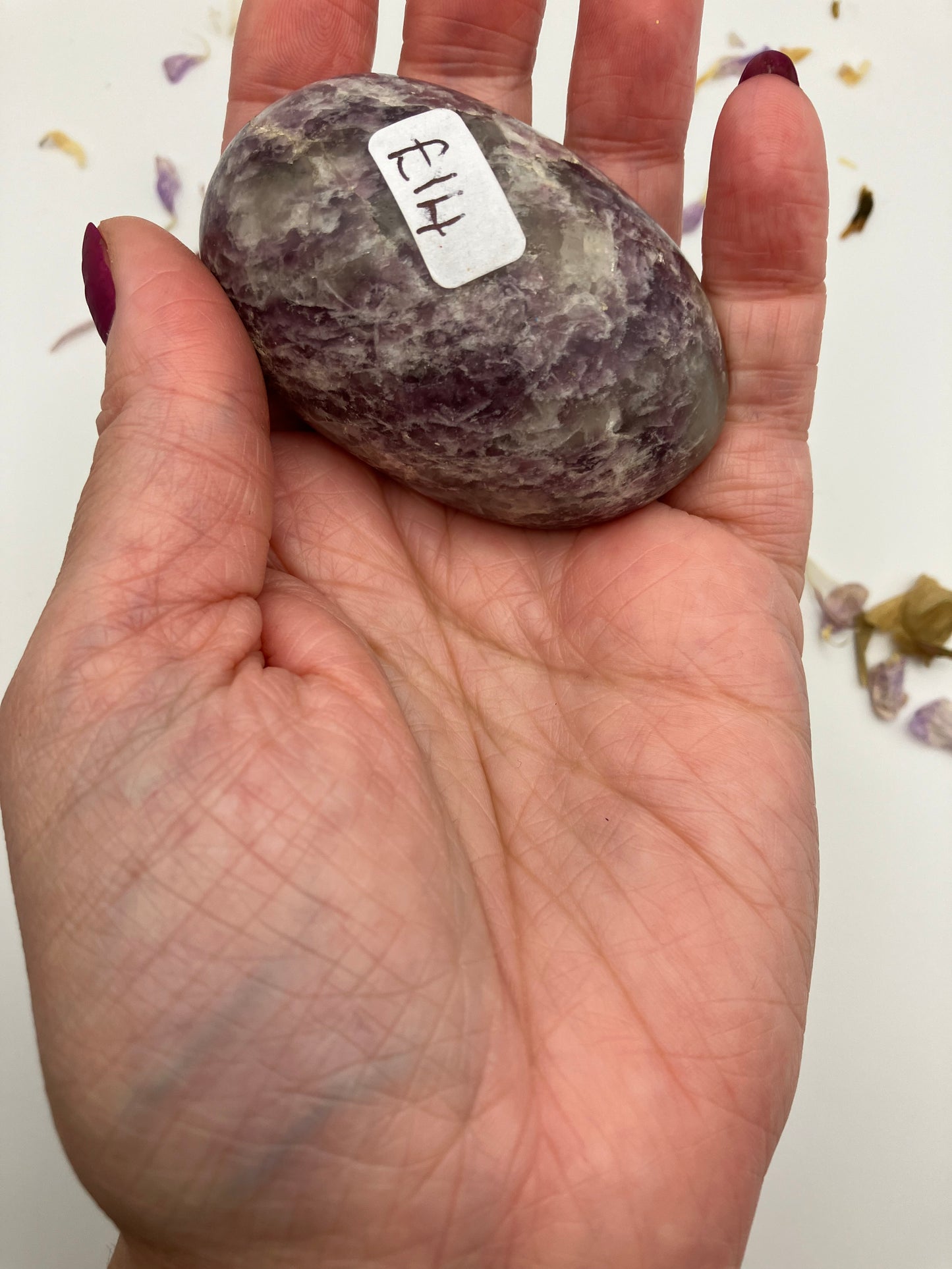 Lepidolite Pebble E