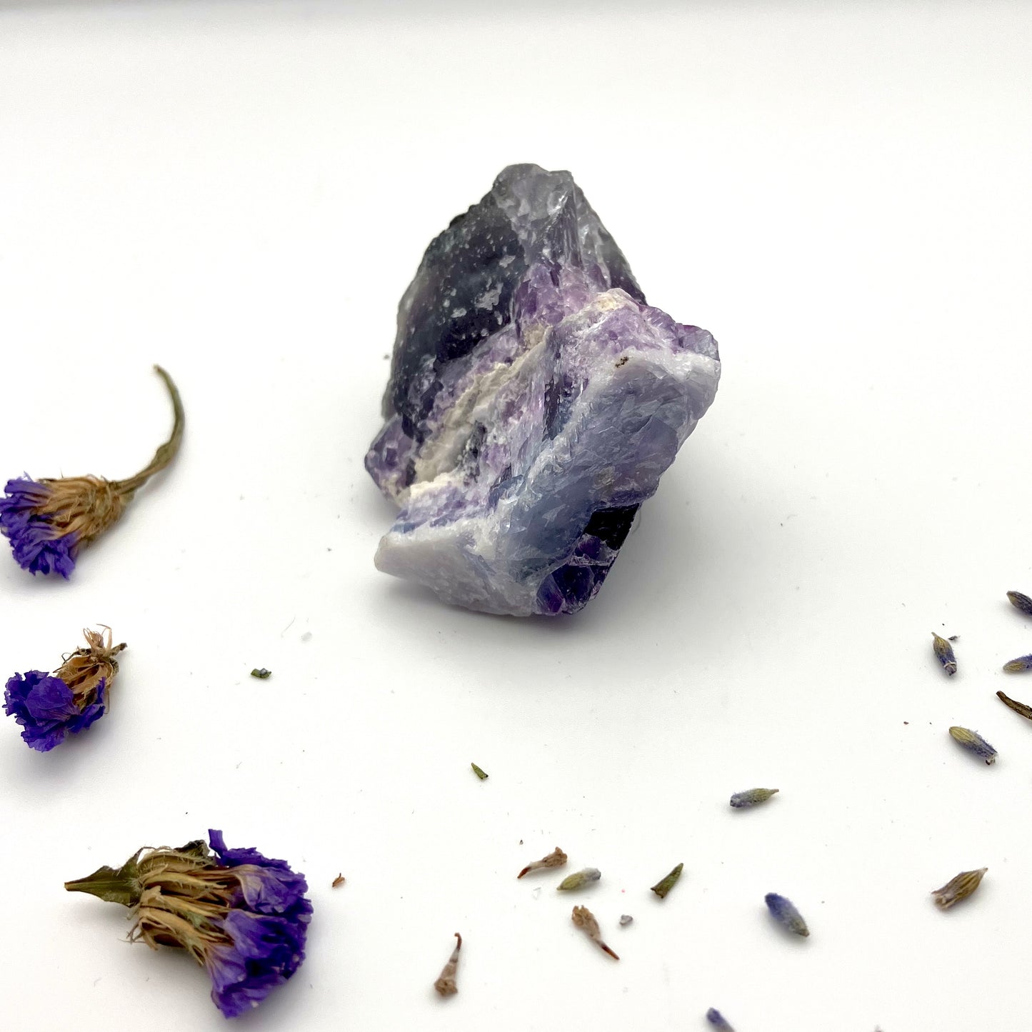 Mainly Purple Rough Fluorite chunk - 94g