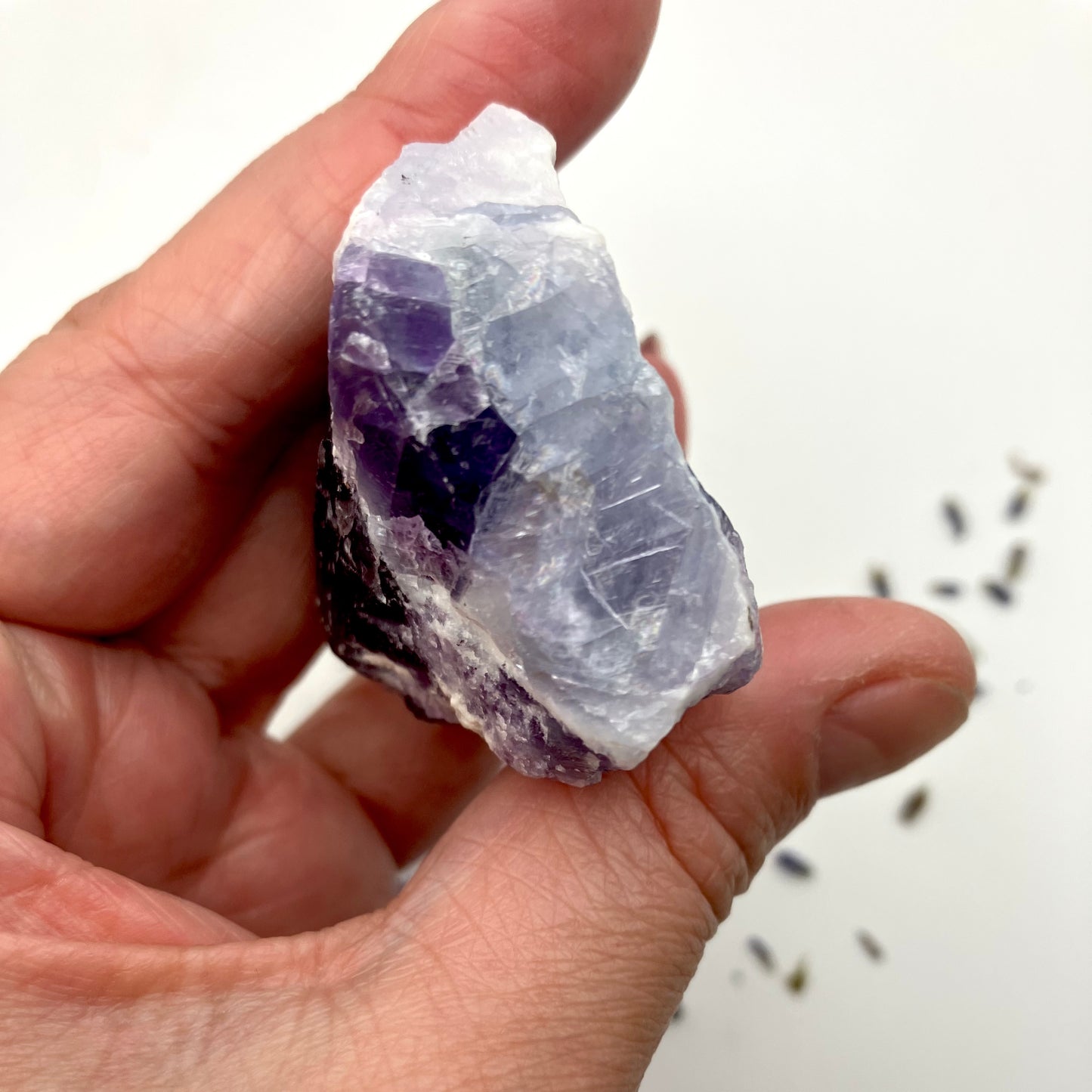 Mainly Purple Rough Fluorite chunk - 94g