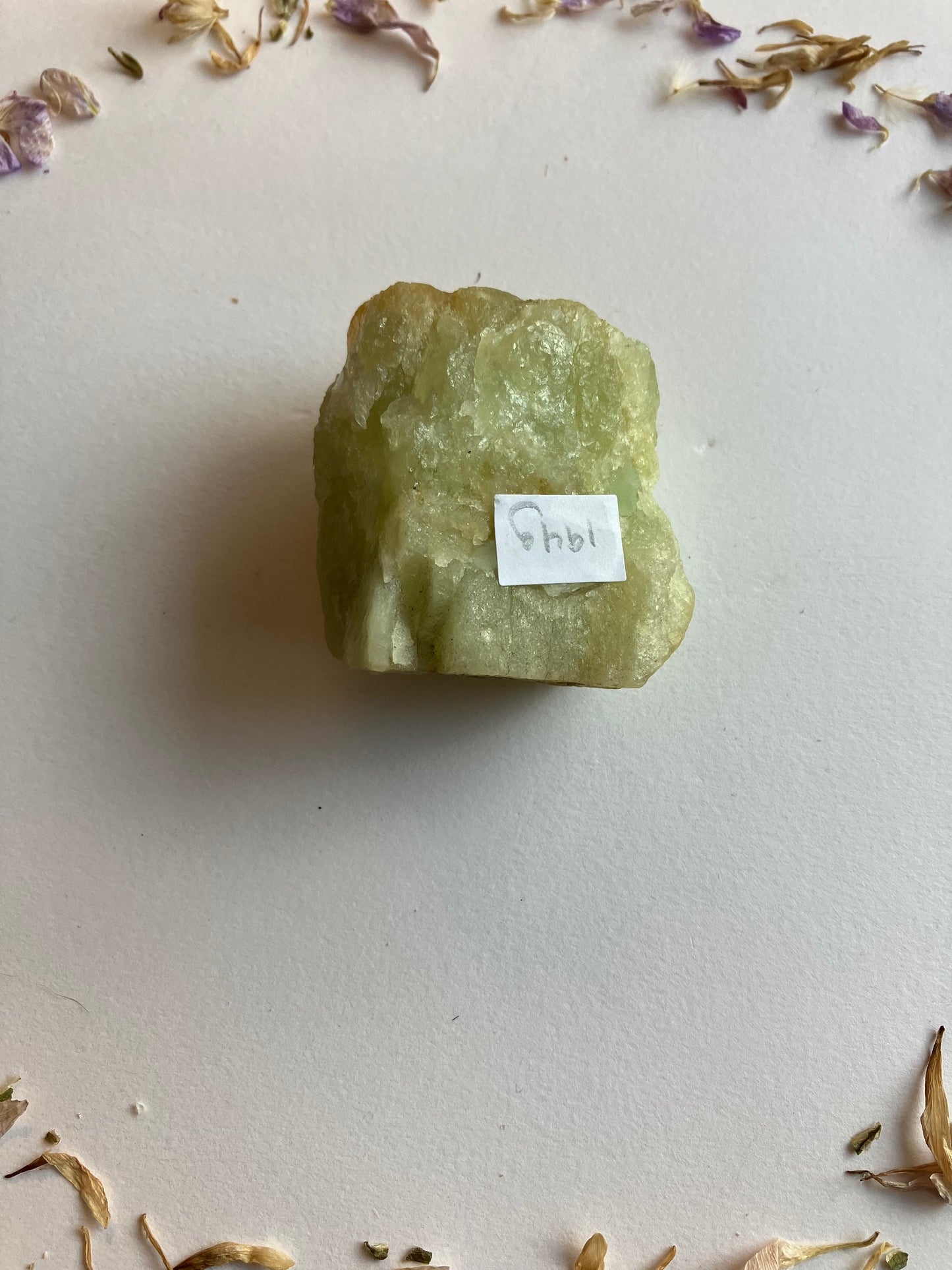 Green / Yellow Beryl (Heliodor) Rough 194g