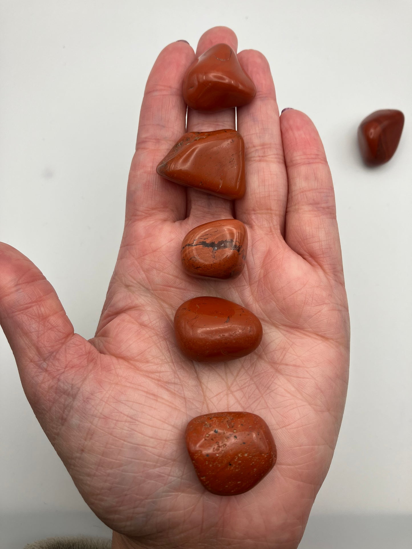 Red Jasper Tumblestones 2 sizes