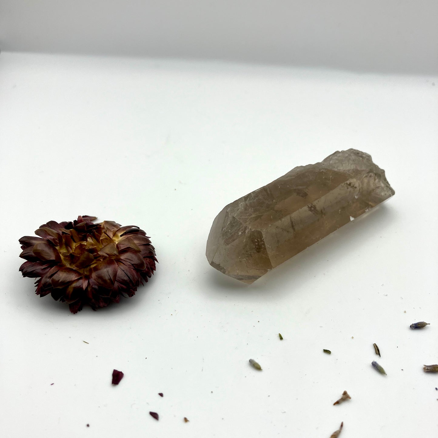 Smoky Quartz point F 73g