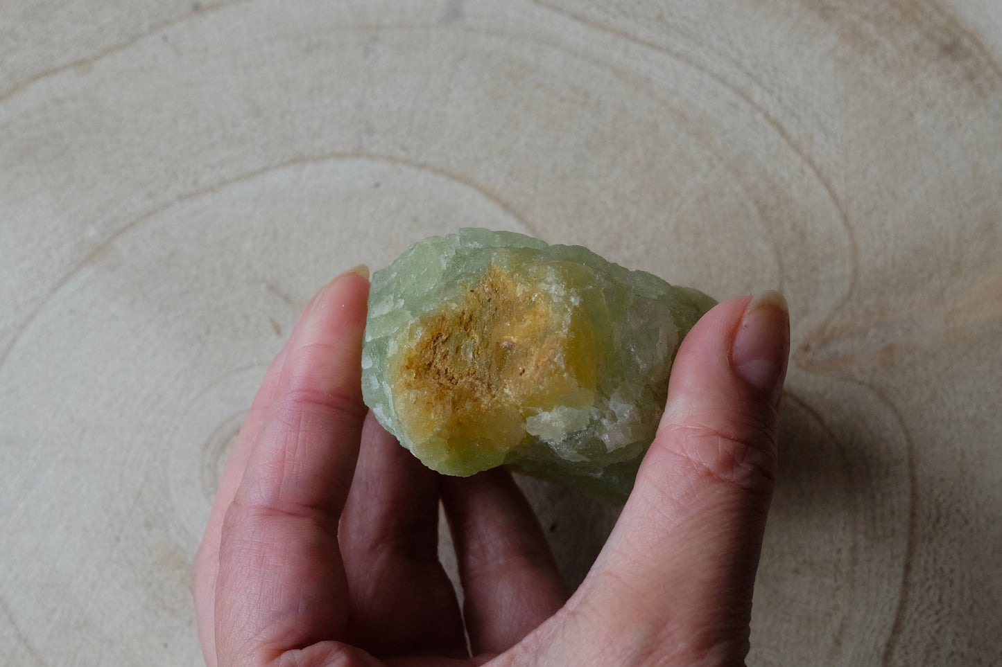 Green / Yellow Beryl (Heliodor) Rough 194g