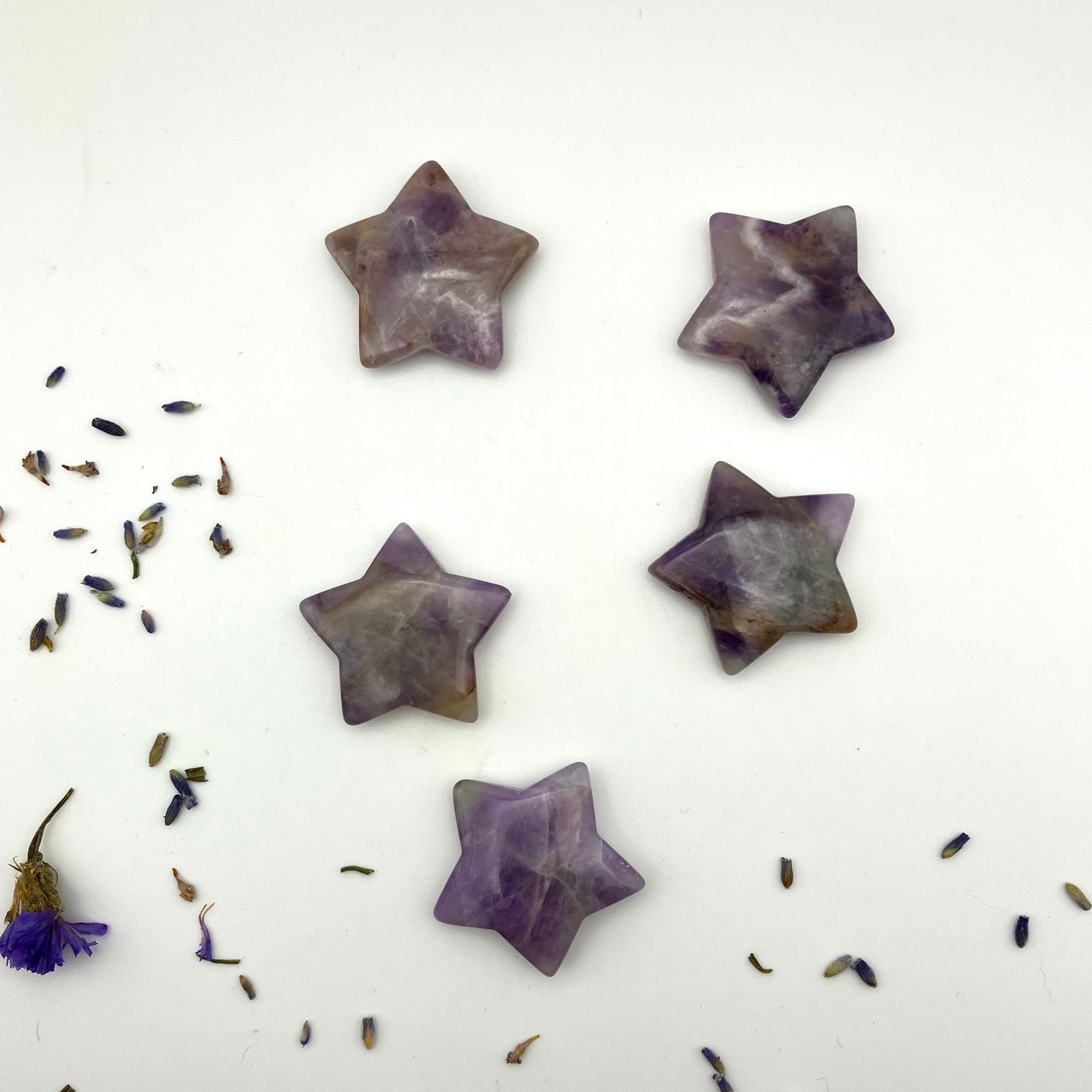 Mini Amethyst stars