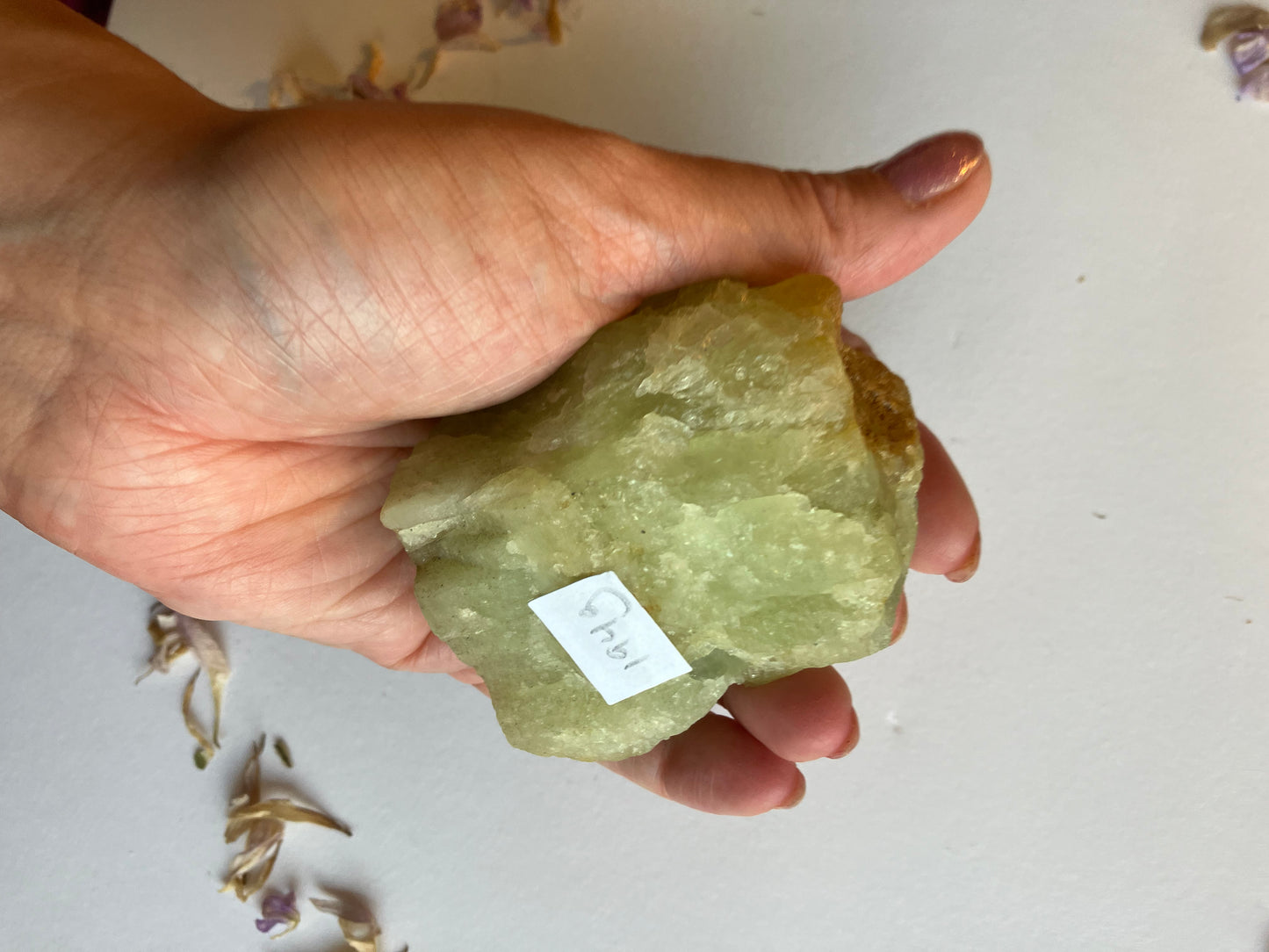 Green / Yellow Beryl (Heliodor) Rough 194g