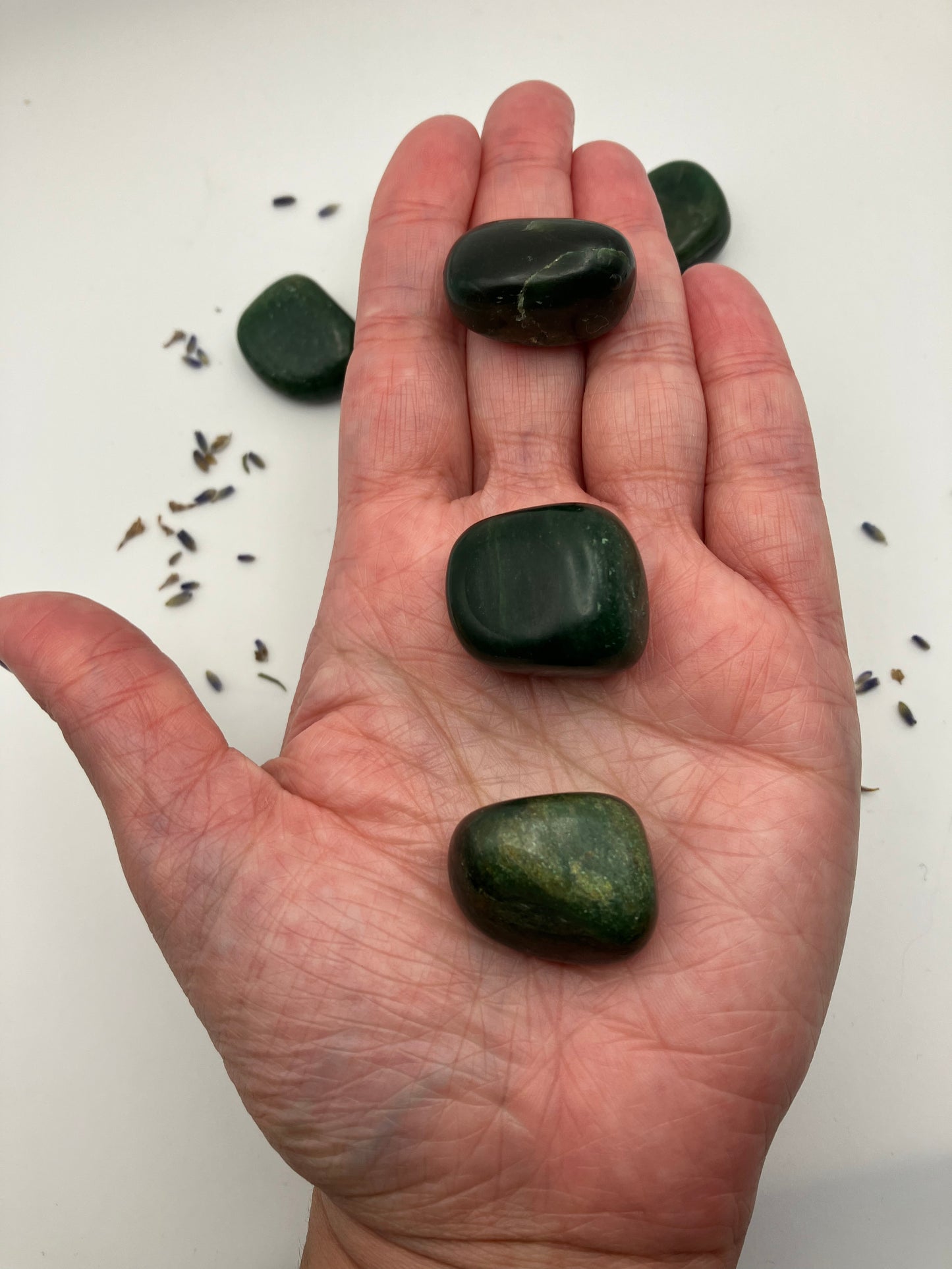 Dark Green Aventurine Tumblestones 2 sizes