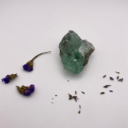 Rough Fluorite chunk - 92g