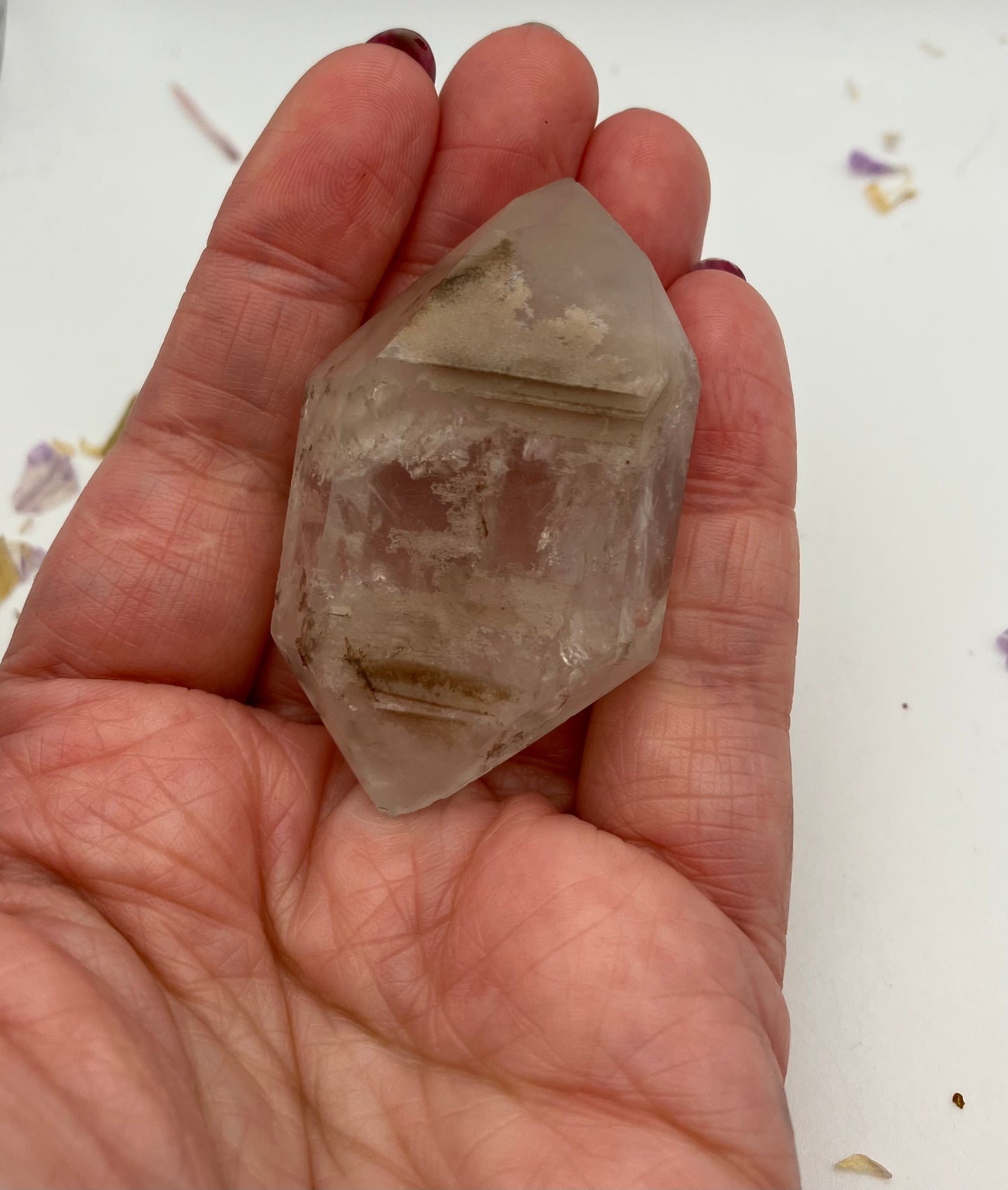 Polished Lithium Quartz DT point